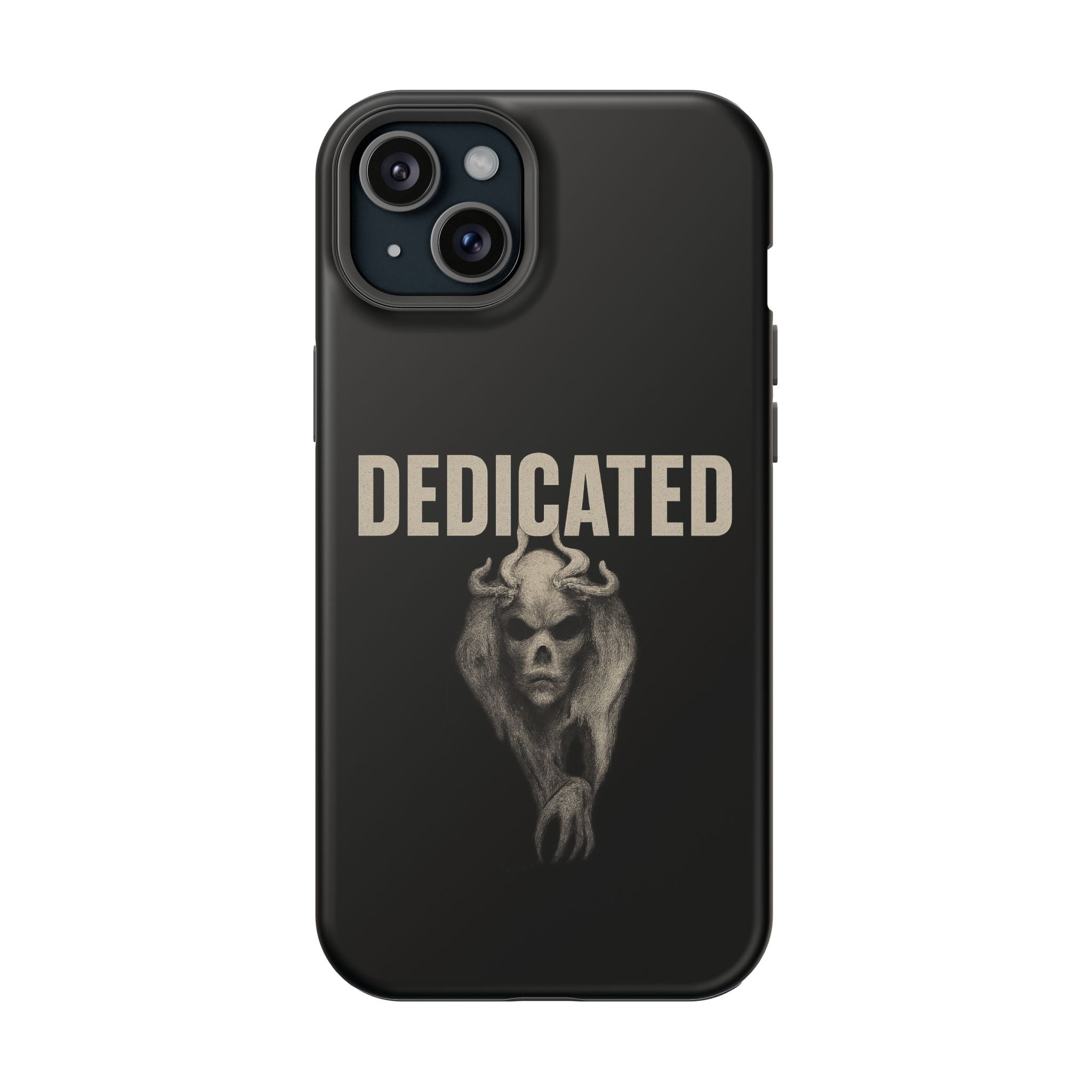 Dedicated Demon Skull iPhone Case — MagSafe Compatibility