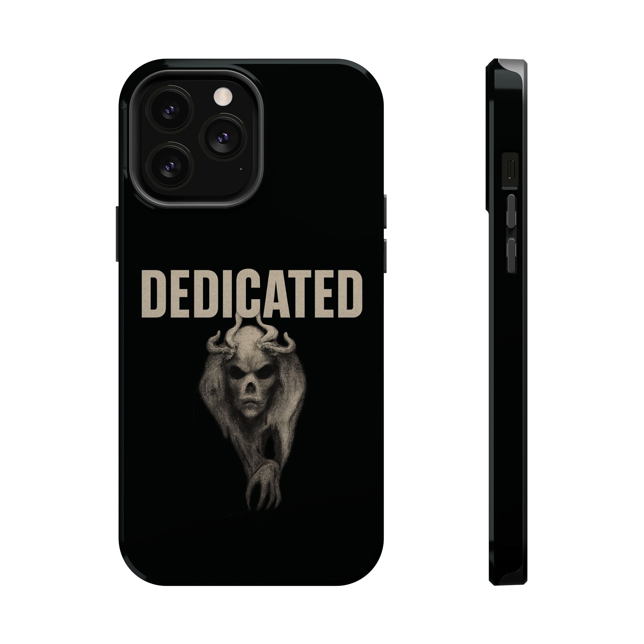 Dedicated Demon Skull iPhone Case — MagSafe Compatibility