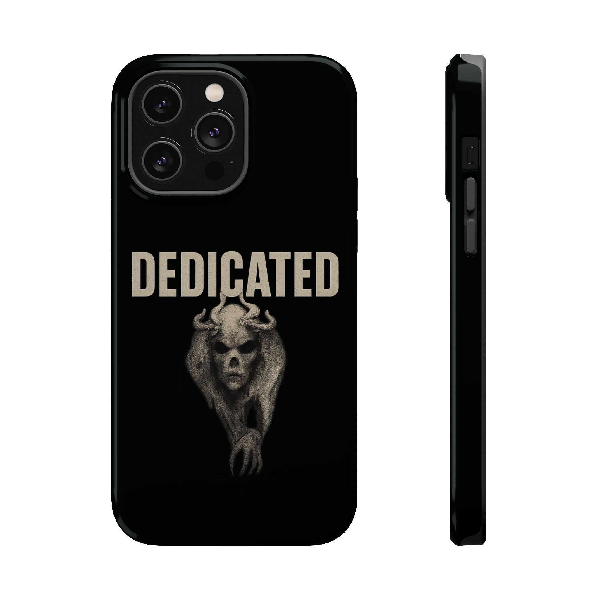 Dedicated Demon Skull iPhone Case — MagSafe Compatibility
