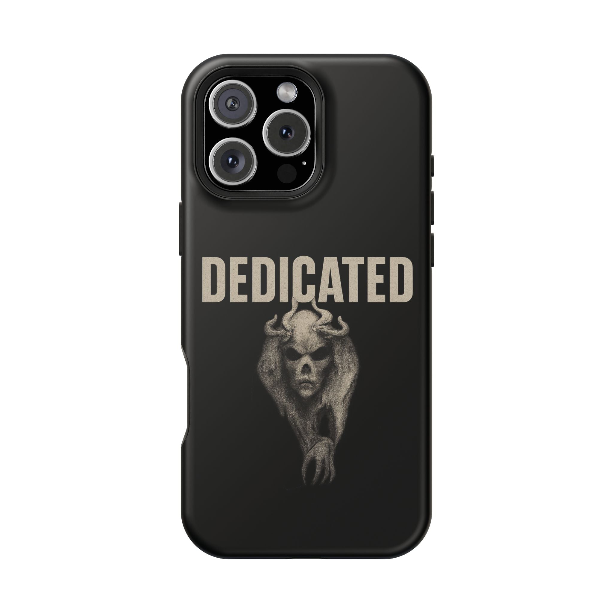 Dedicated Demon Skull iPhone Case — MagSafe Compatibility