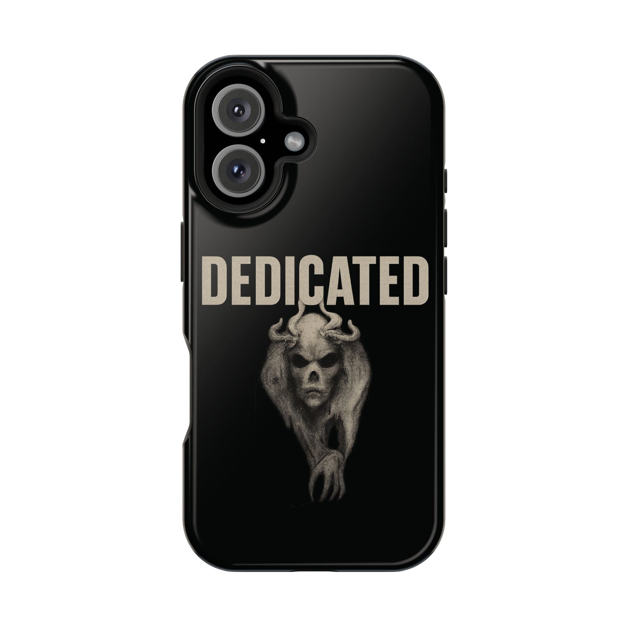 Dedicated Demon Skull iPhone Case — MagSafe Compatibility