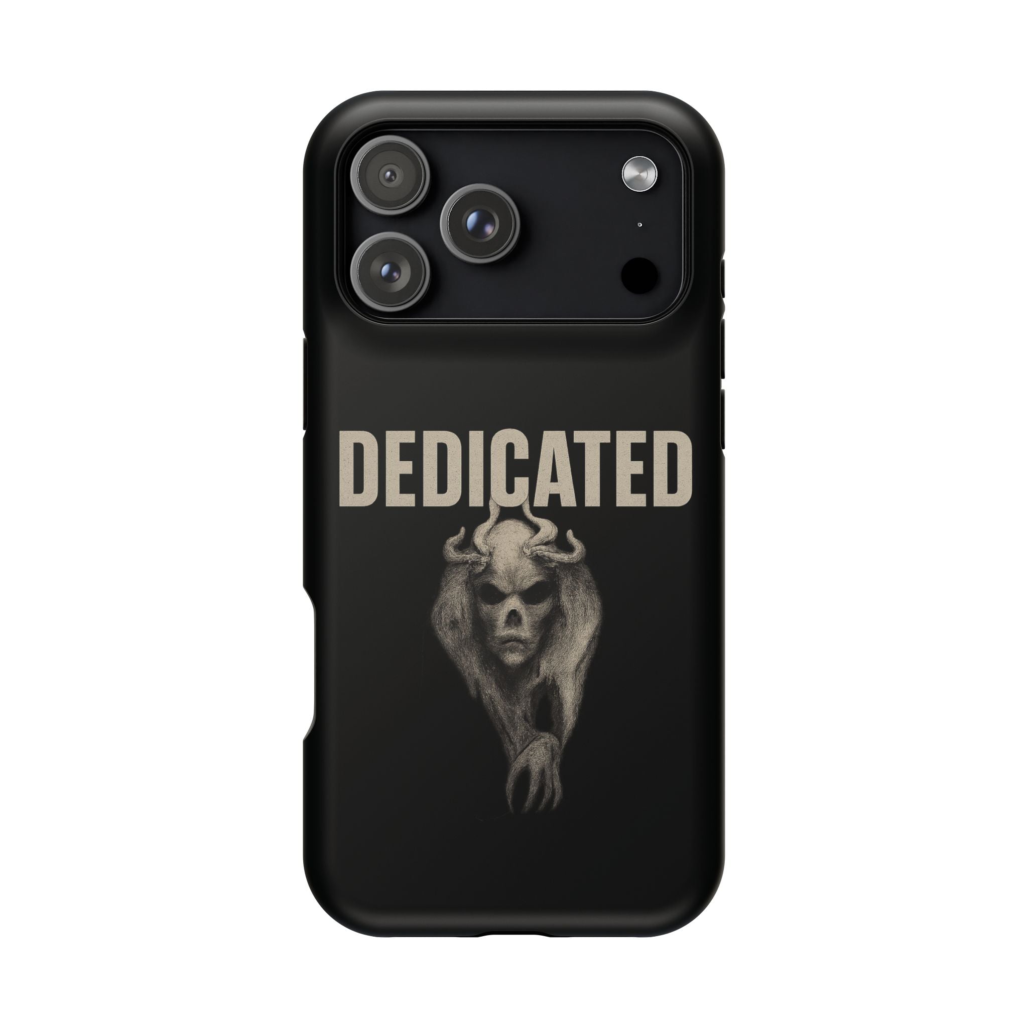 Dedicated Demon Skull iPhone Case — MagSafe Compatibility