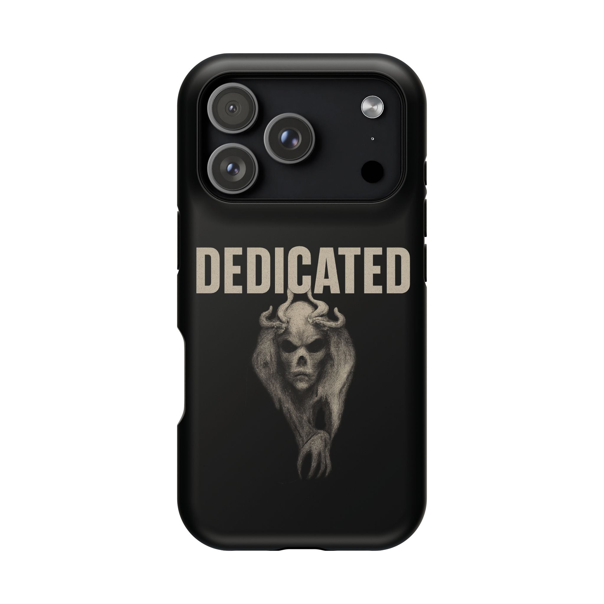 Dedicated Demon Skull iPhone Case — MagSafe Compatibility