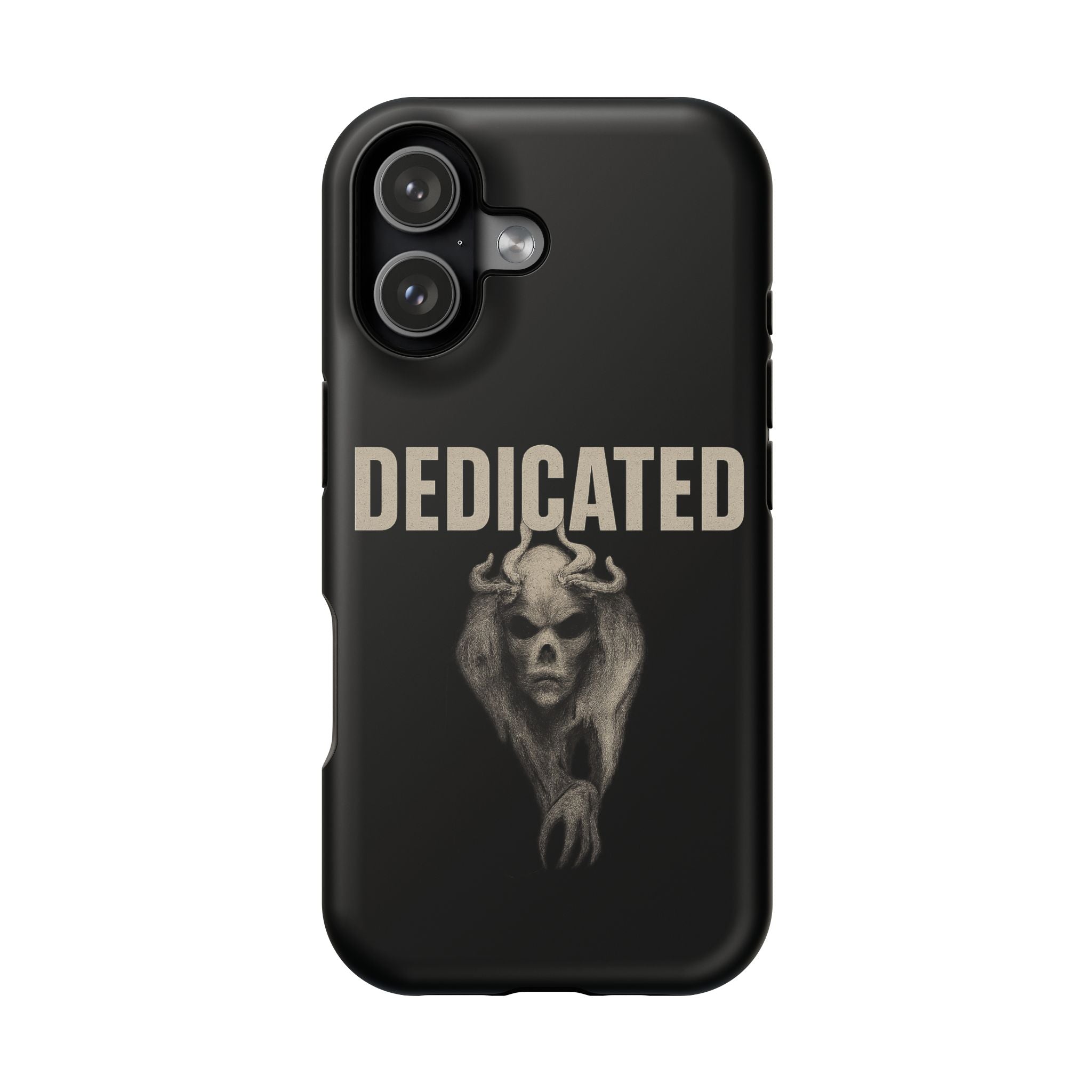Dedicated Demon Skull iPhone Case — MagSafe Compatibility