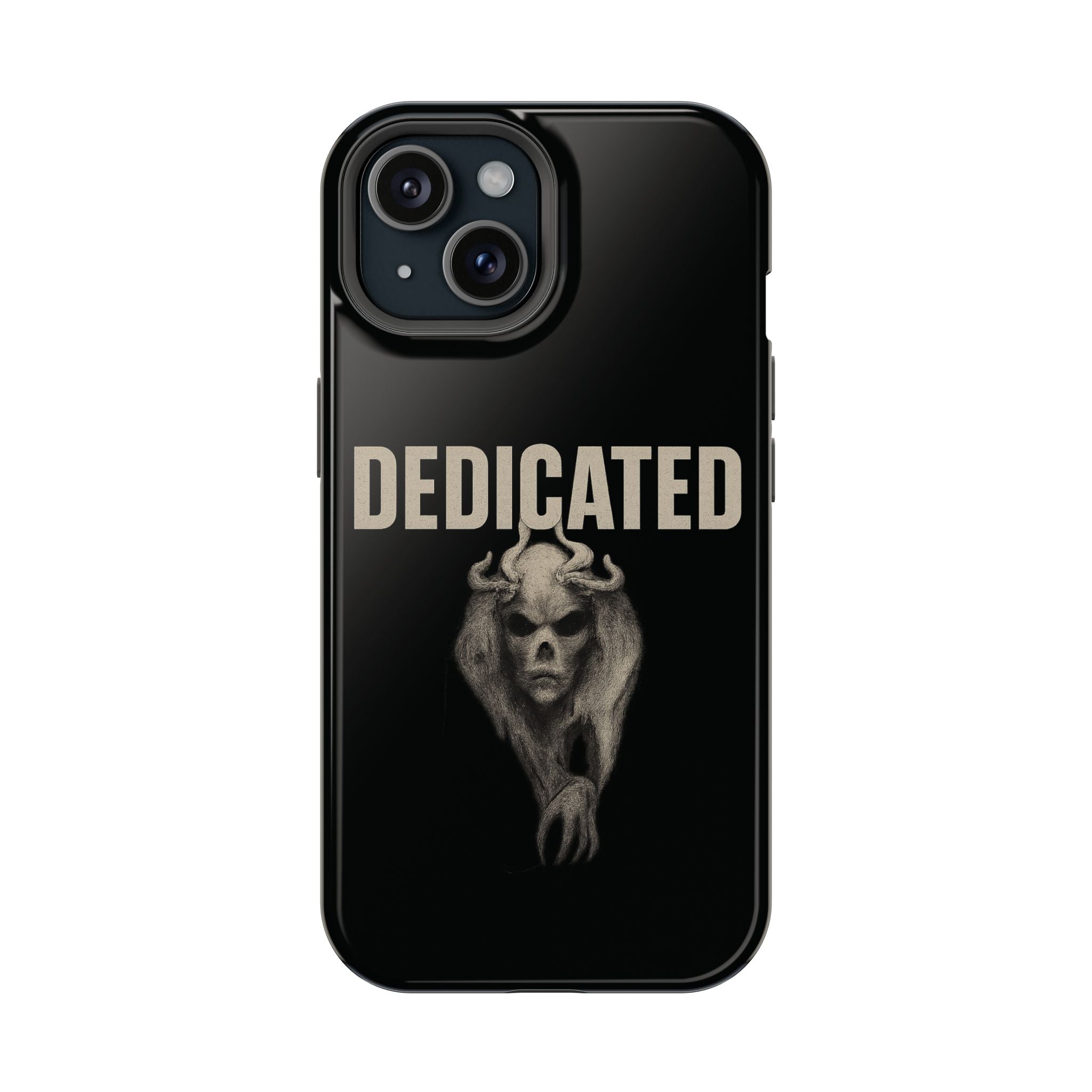 Dedicated Demon Skull iPhone Case — MagSafe Compatibility