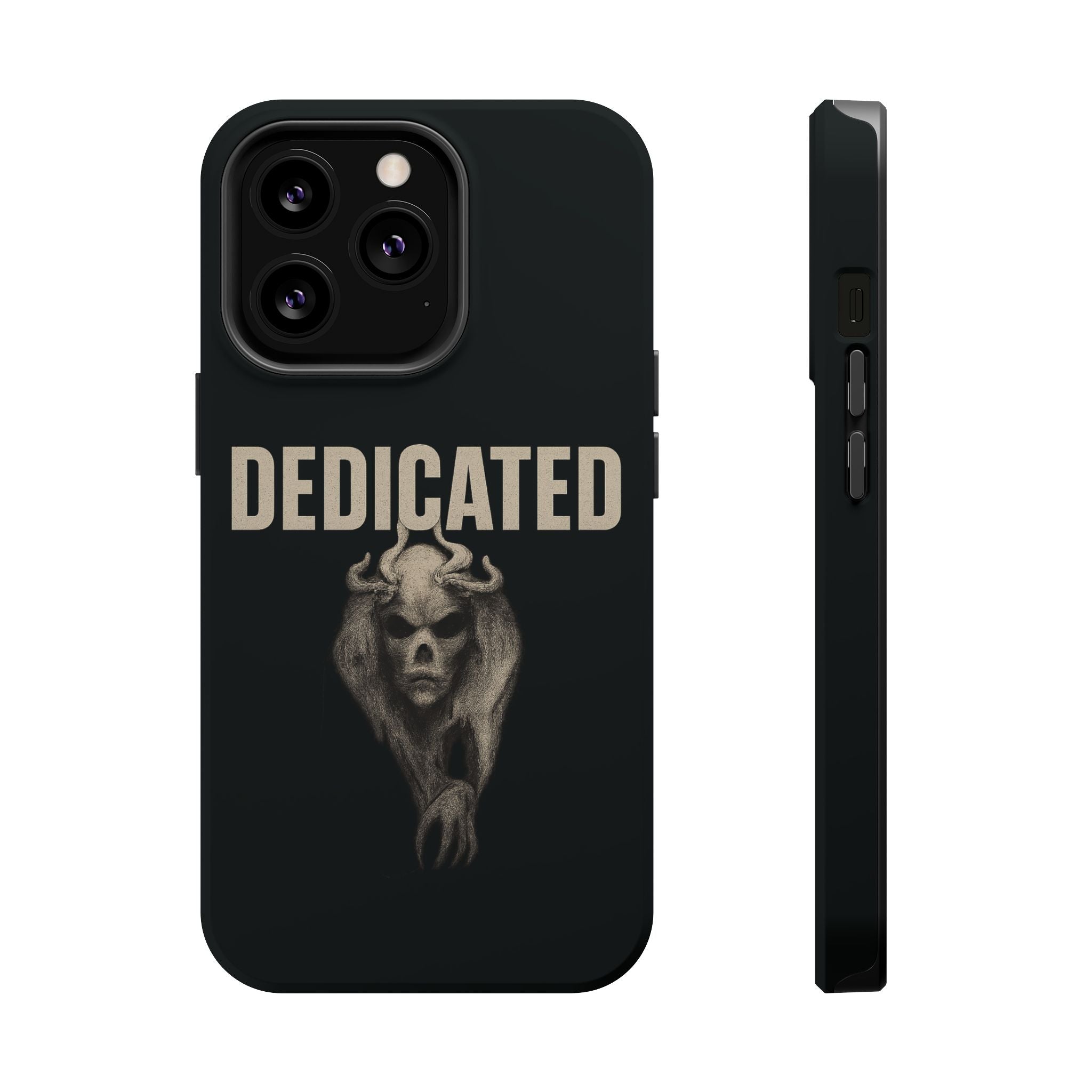 Dedicated Demon Skull iPhone Case — MagSafe Compatibility