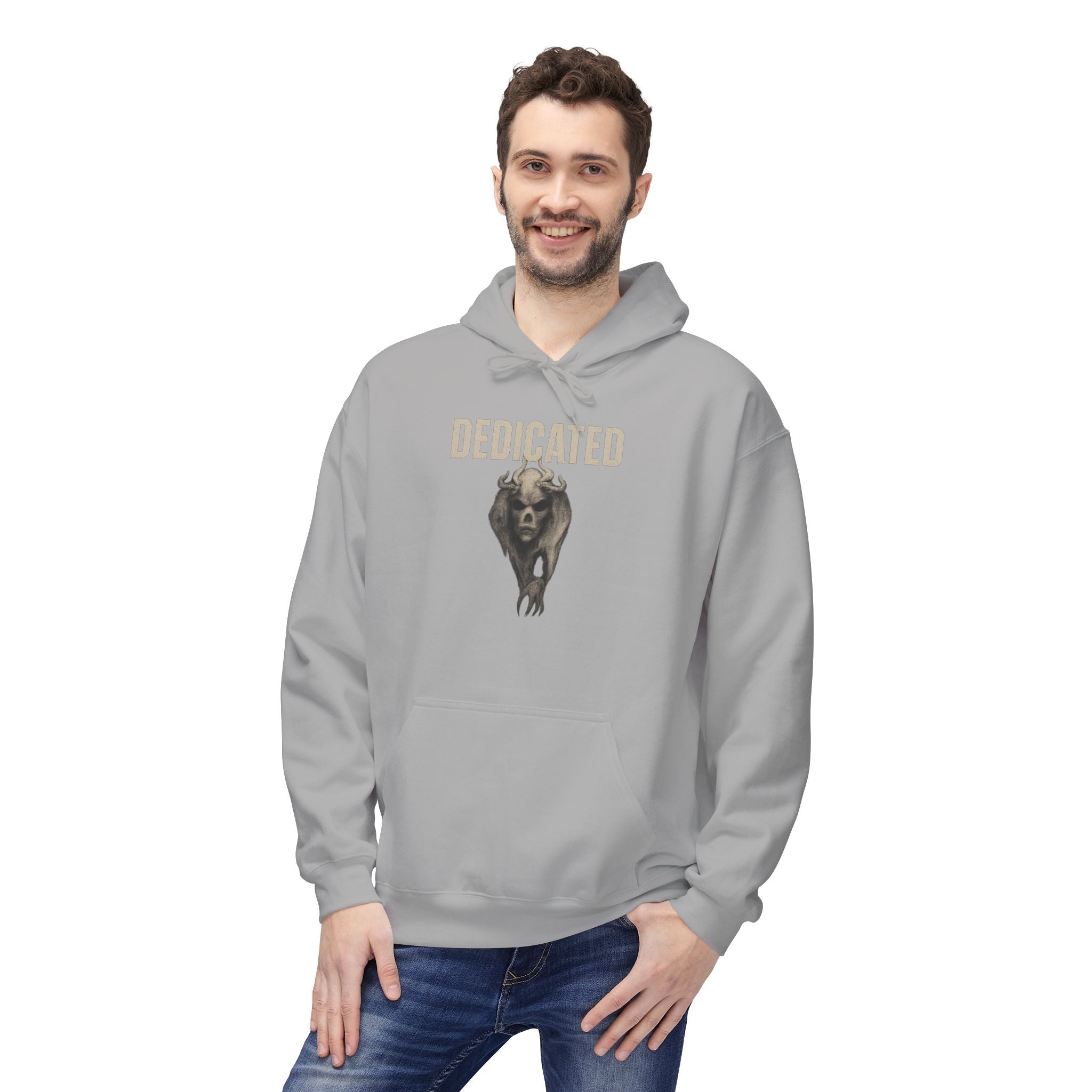 Dedicated Demon Skull Hoodie