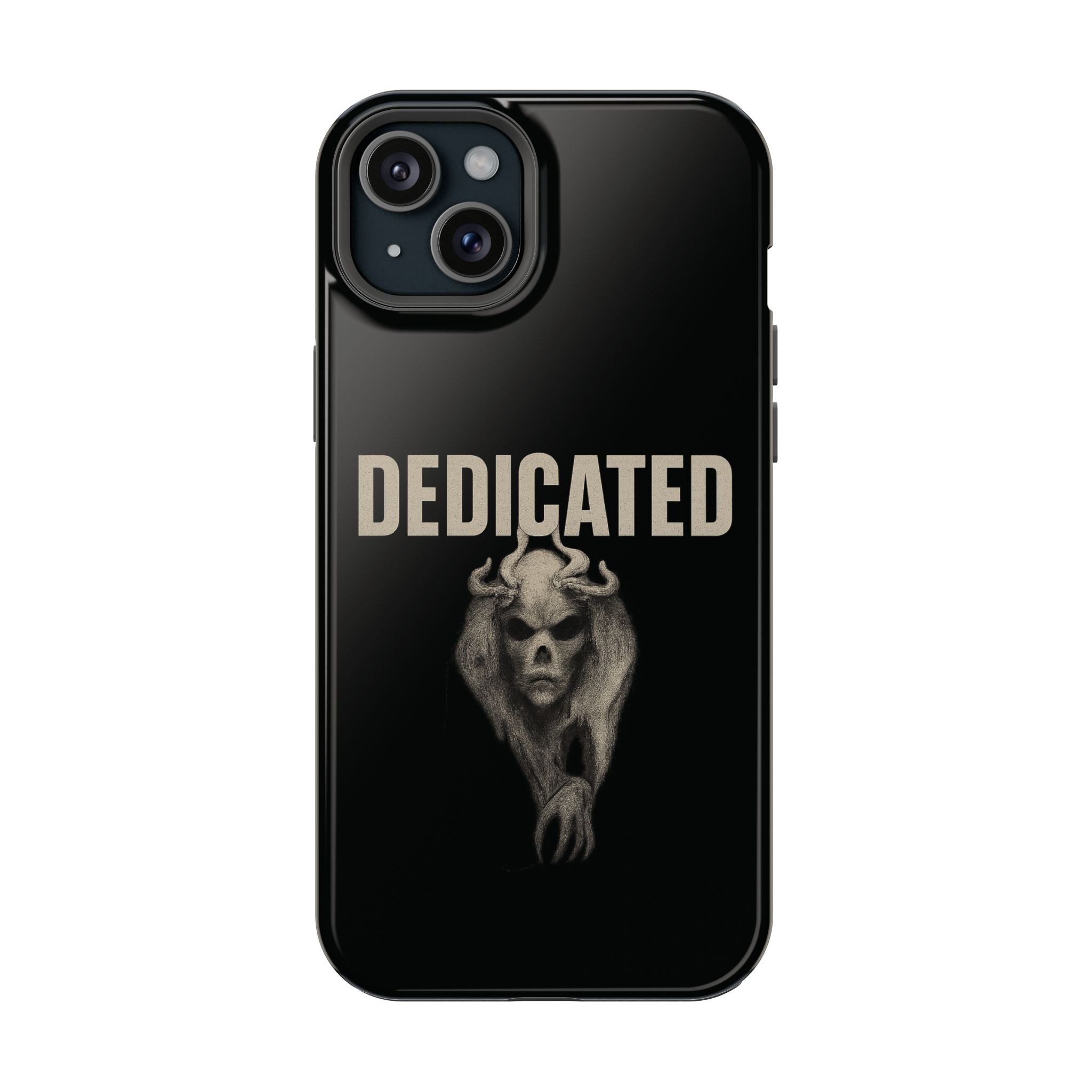 Dedicated Demon Skull iPhone Case — MagSafe Compatibility