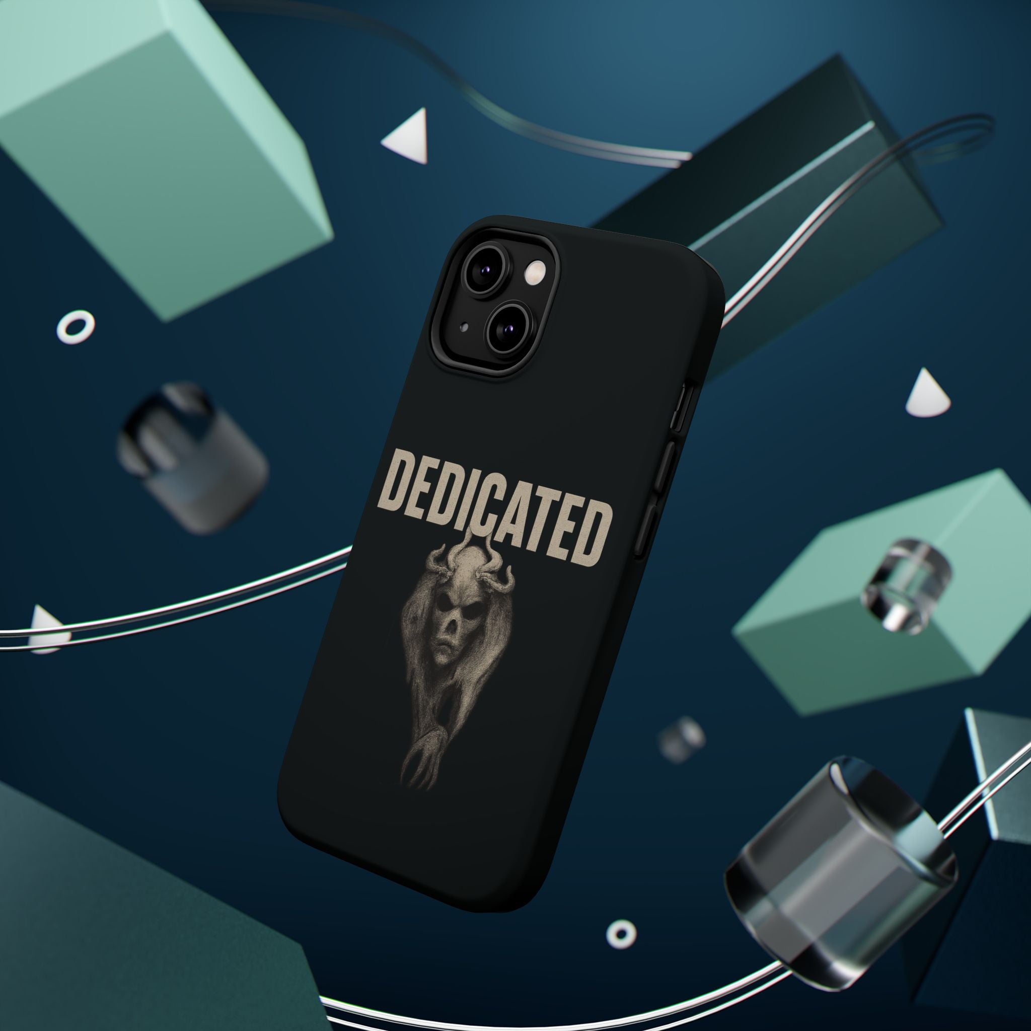 Dedicated Demon Skull iPhone Case — MagSafe Compatibility