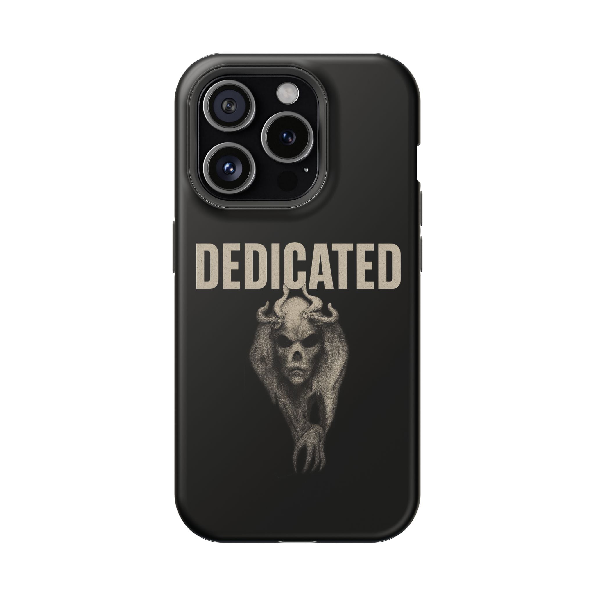 Dedicated Demon Skull iPhone Case — MagSafe Compatibility