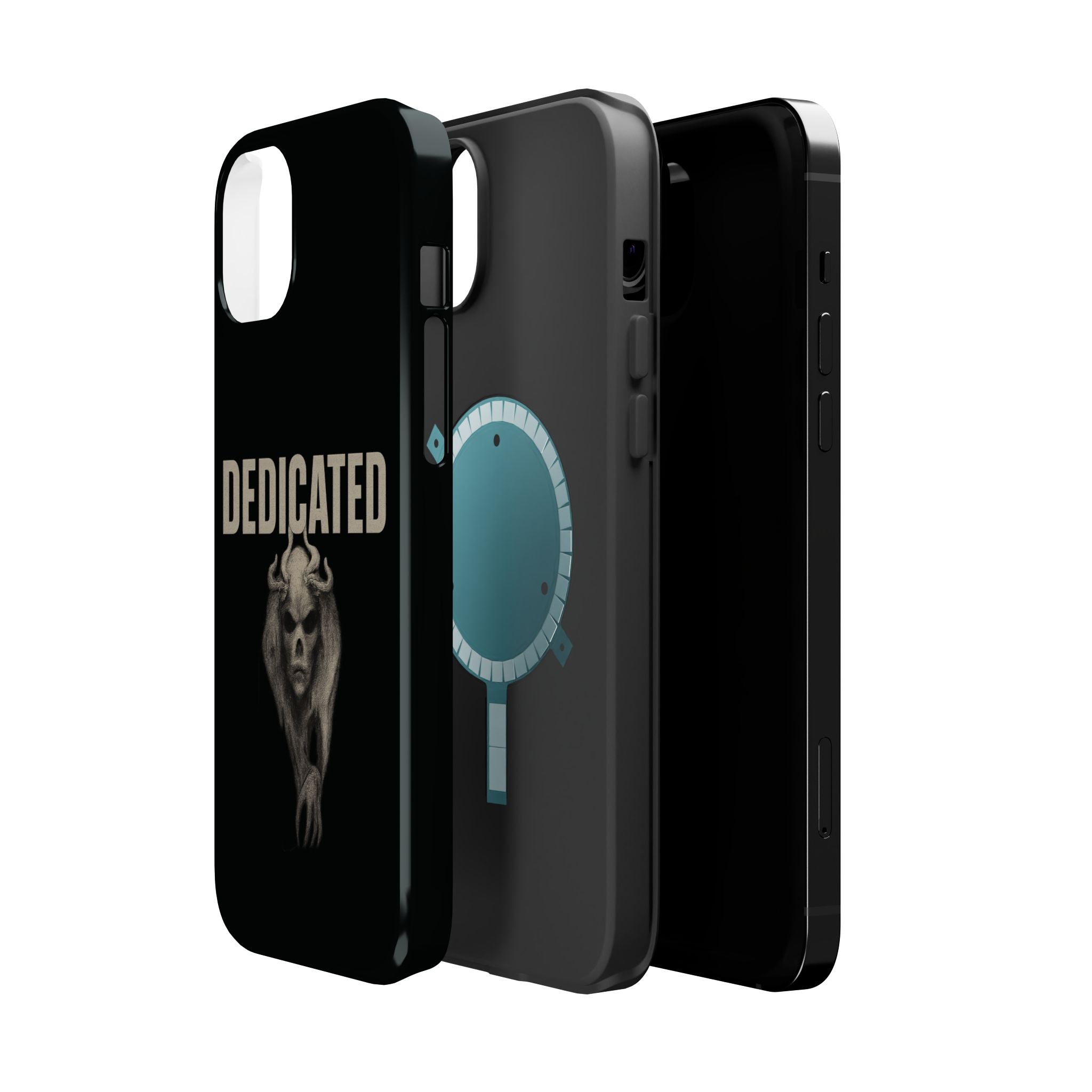 Dedicated Demon Skull iPhone Case — MagSafe Compatibility