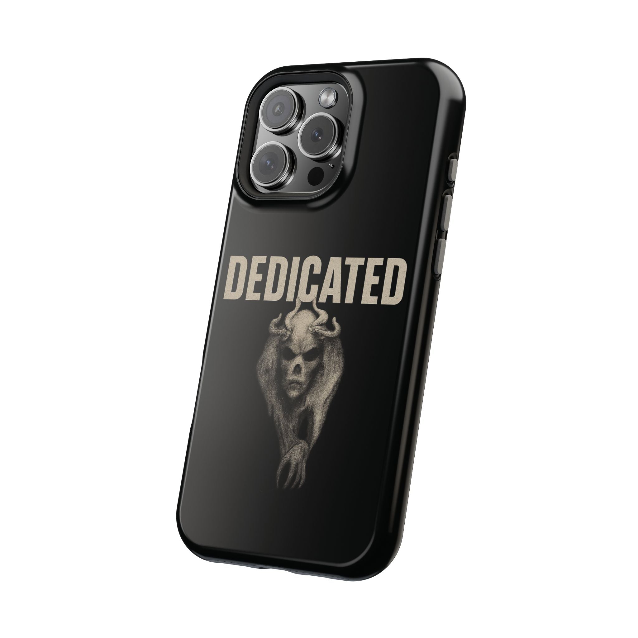 Dedicated Demon Skull iPhone Case — MagSafe Compatibility