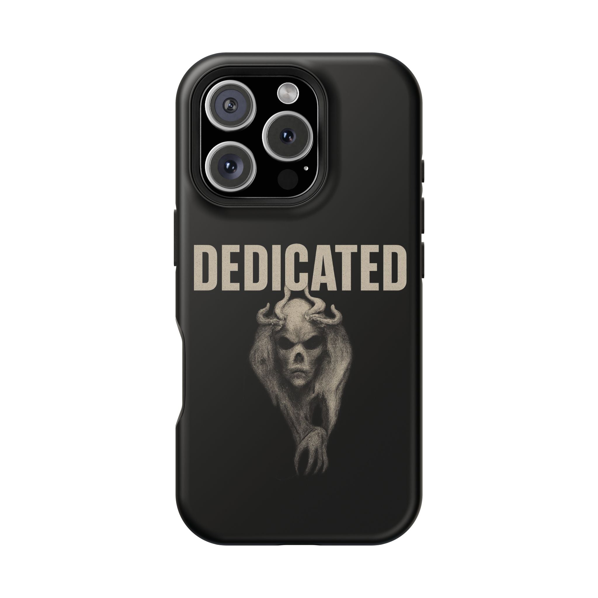 Dedicated Demon Skull iPhone Case — MagSafe Compatibility