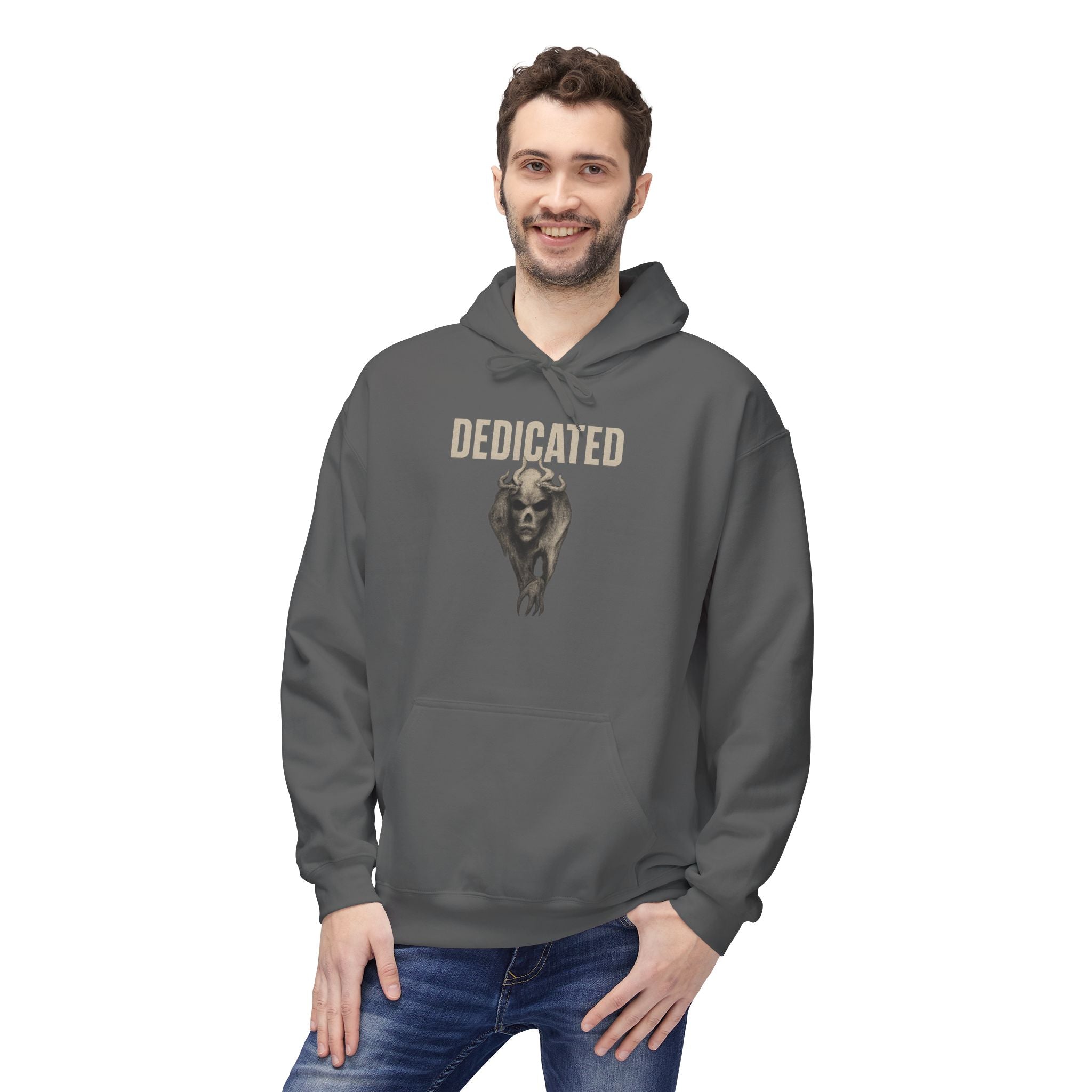 Dedicated Demon Skull Hoodie