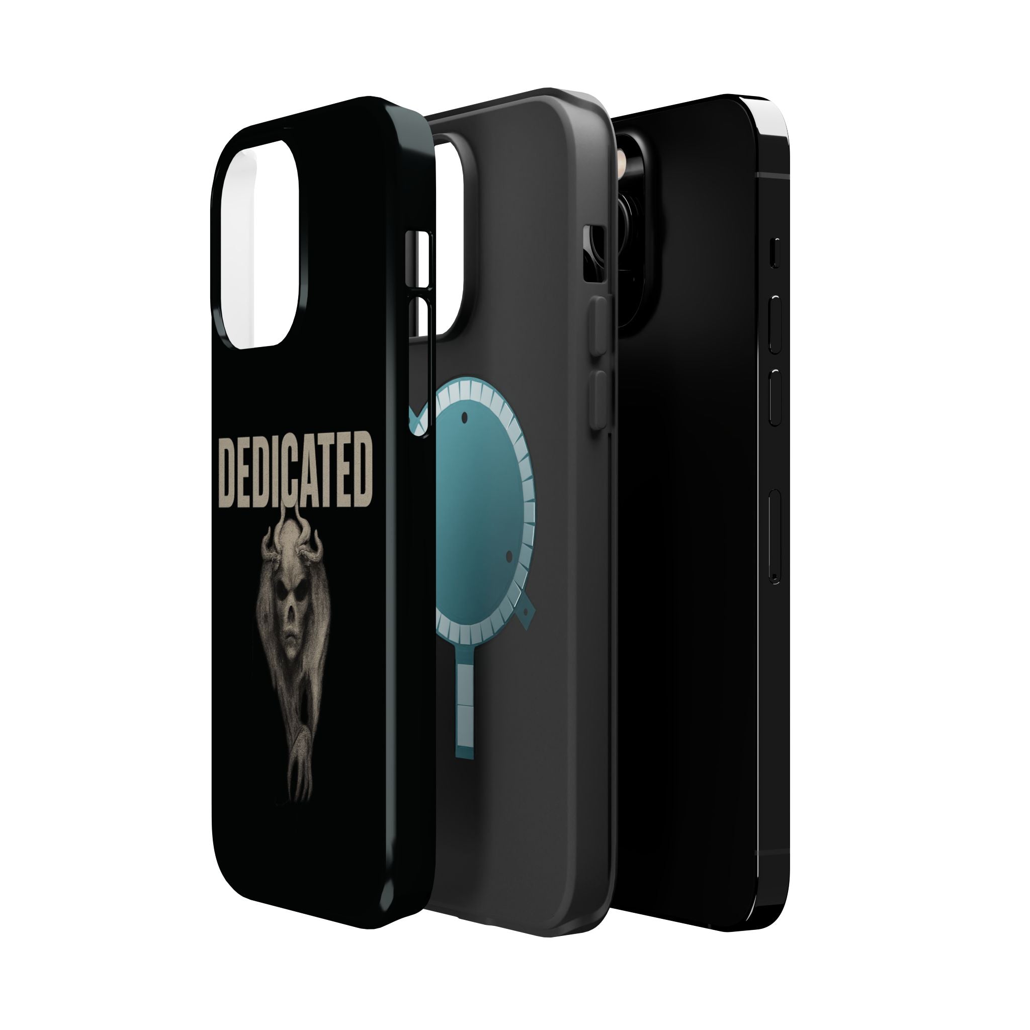 Dedicated Demon Skull iPhone Case — MagSafe Compatibility