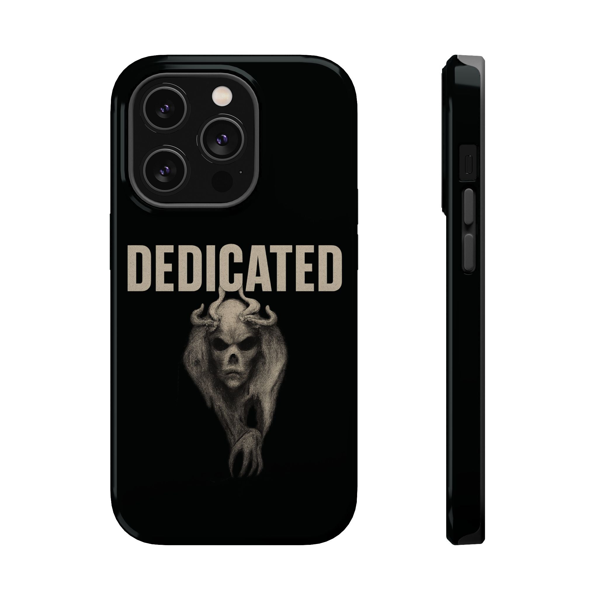 Dedicated Demon Skull iPhone Case — MagSafe Compatibility