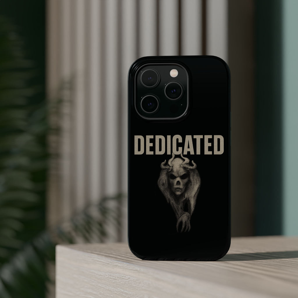 Dedicated Demon Skull iPhone Case — MagSafe Compatibility