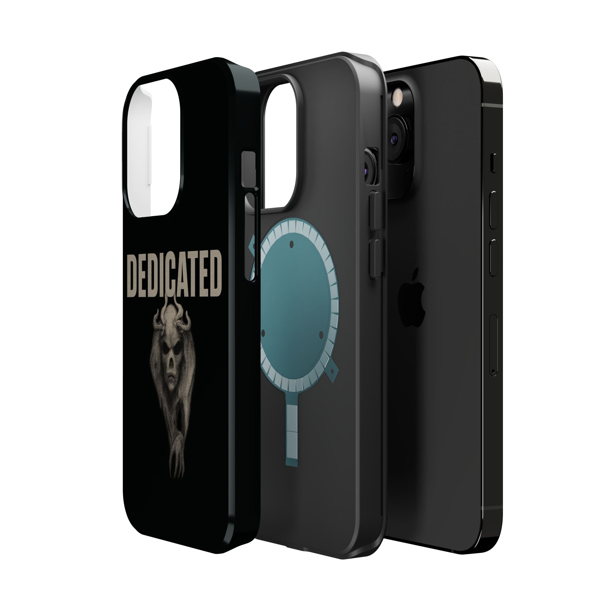 Dedicated Demon Skull iPhone Case — MagSafe Compatibility