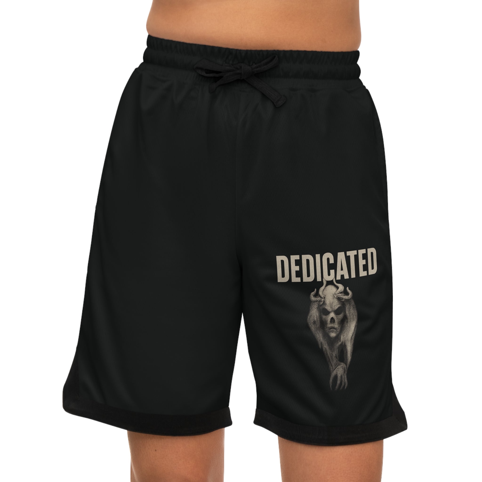 Dedicated Demon Skull Shorts — Men's Athletic Shorts