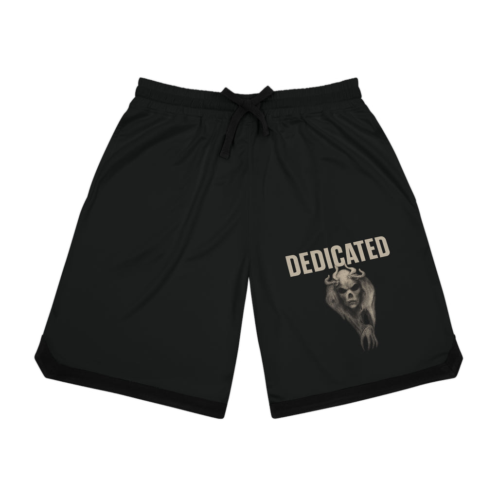 Dedicated Demon Skull Shorts — Men's Athletic Shorts
