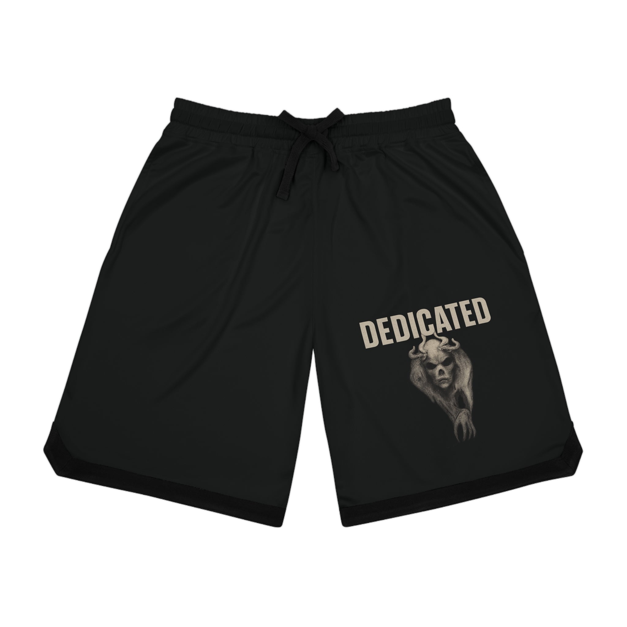 Dedicated Demon Skull Shorts — Men's Athletic Shorts
