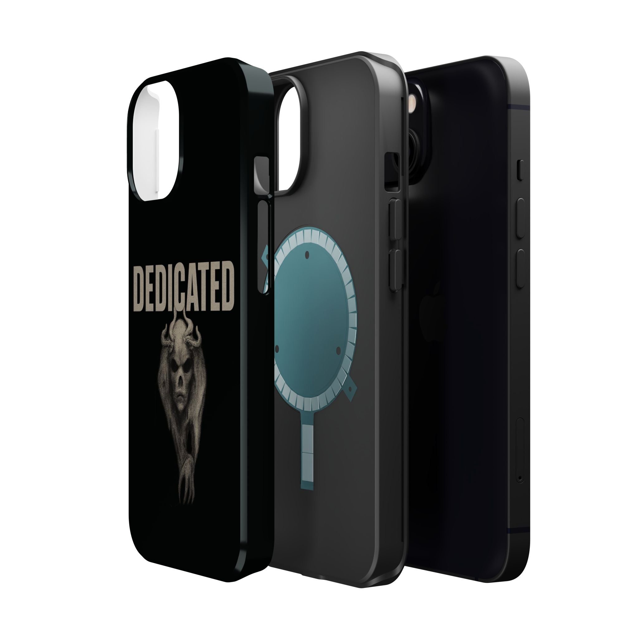 Dedicated Demon Skull iPhone Case — MagSafe Compatibility