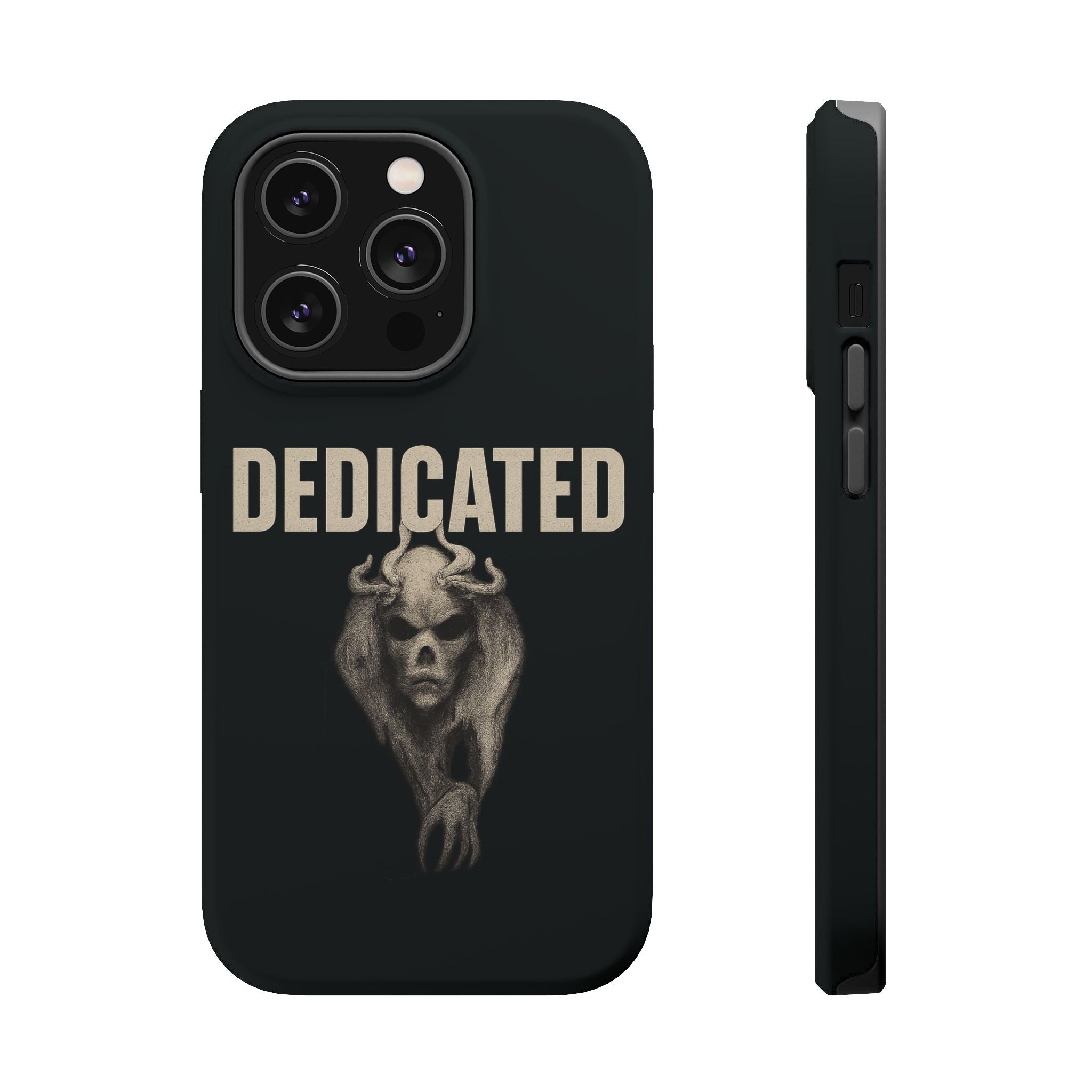 Dedicated Demon Skull iPhone Case — MagSafe Compatibility