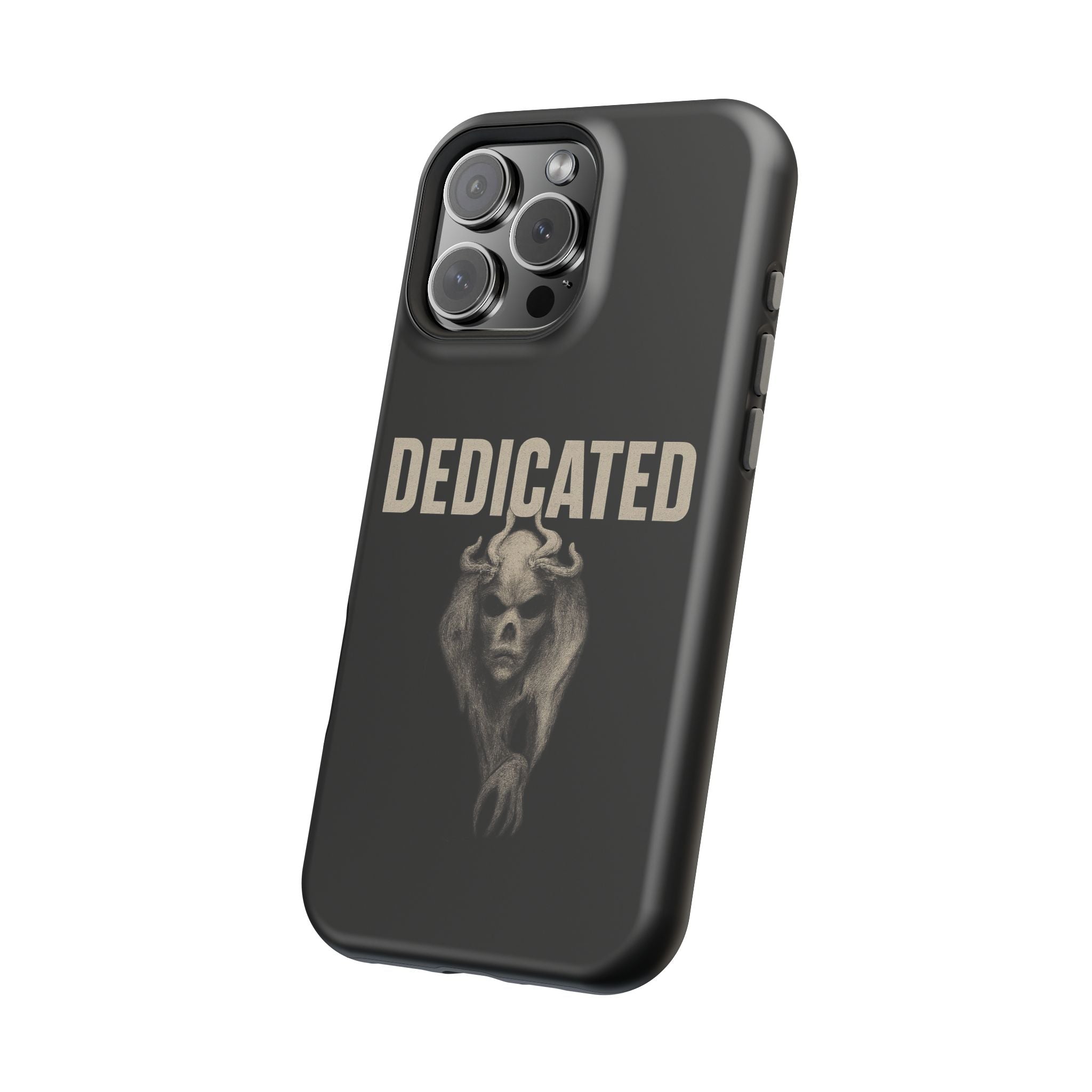 Dedicated Demon Skull iPhone Case — MagSafe Compatibility