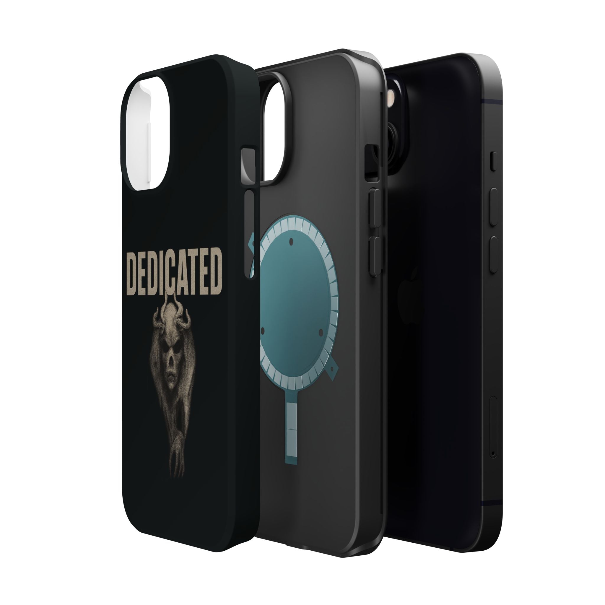Dedicated Demon Skull iPhone Case — MagSafe Compatibility