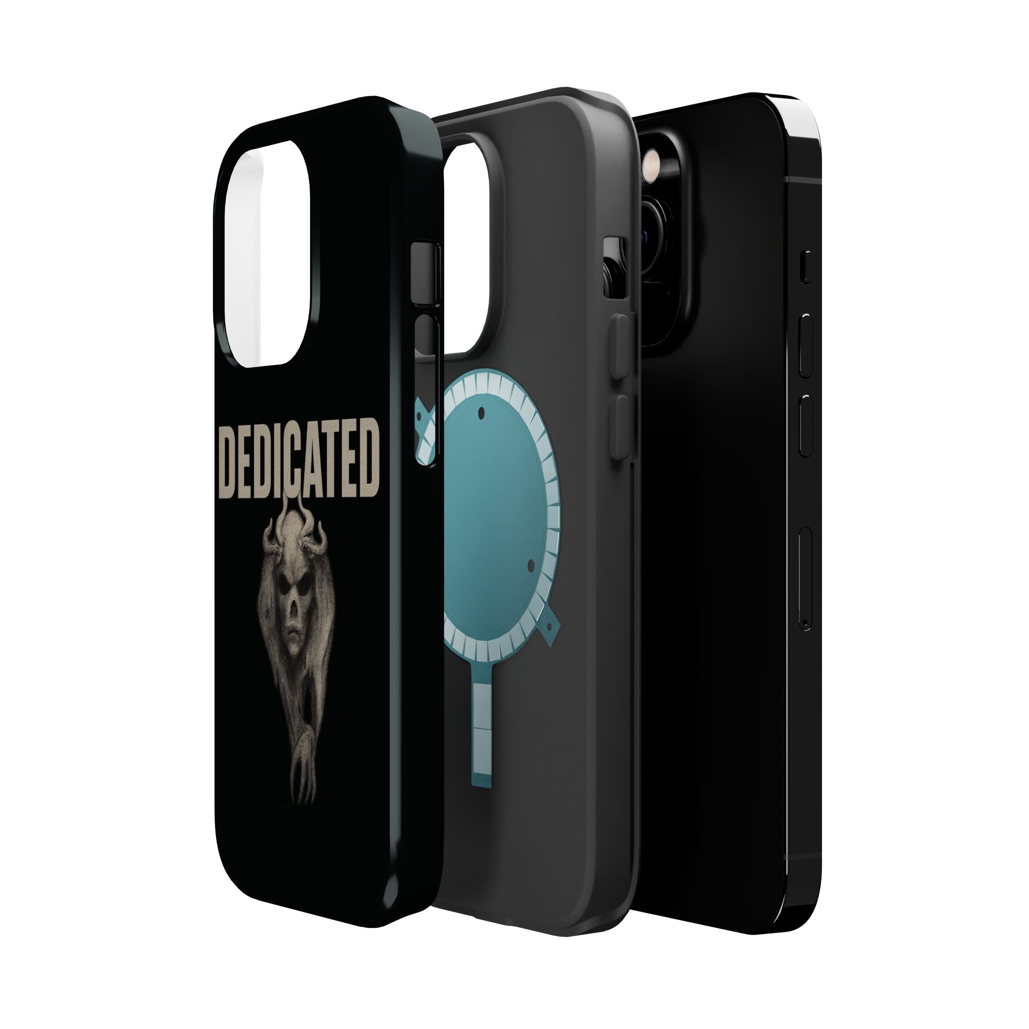 Dedicated Demon Skull iPhone Case — MagSafe Compatibility