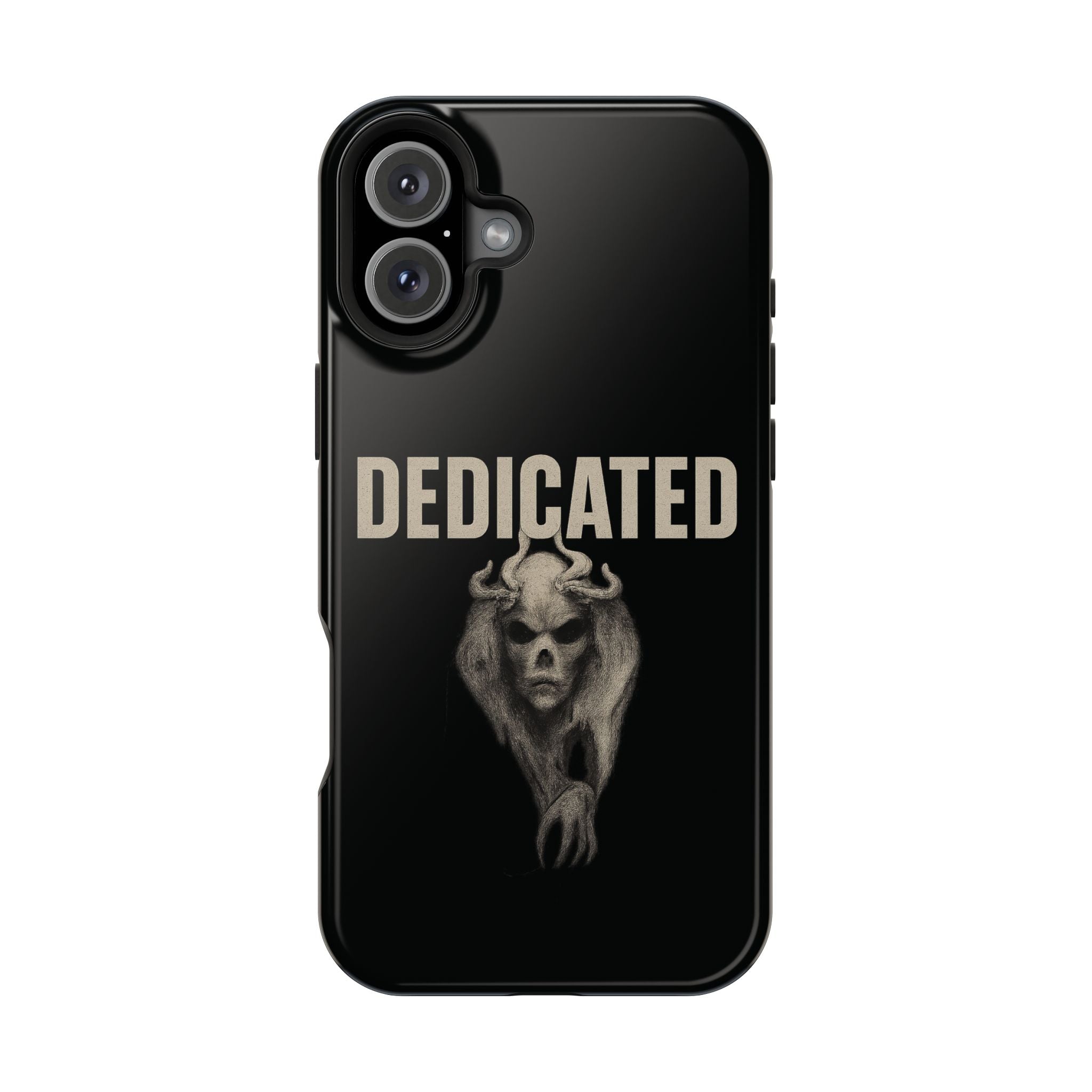 Dedicated Demon Skull iPhone Case — MagSafe Compatibility