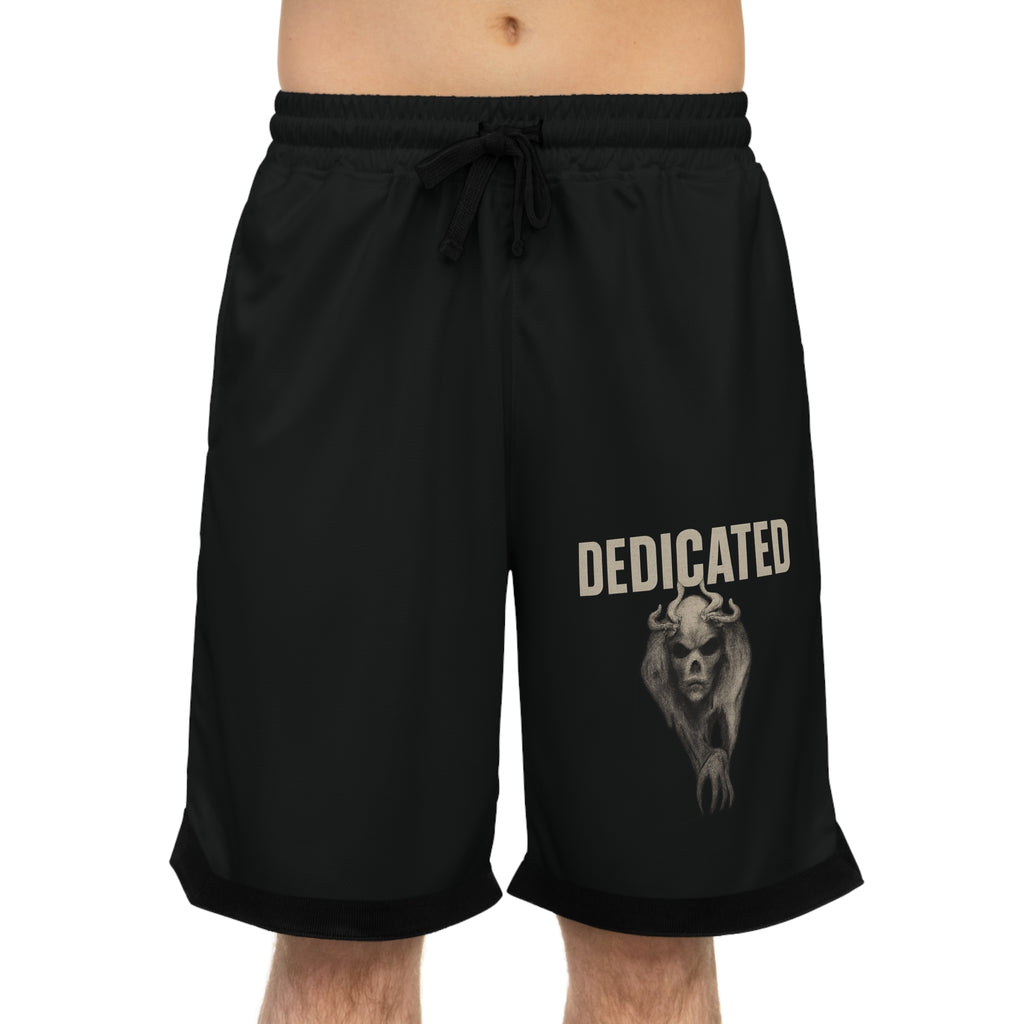 Dedicated Demon Skull Shorts — Men's Athletic Shorts
