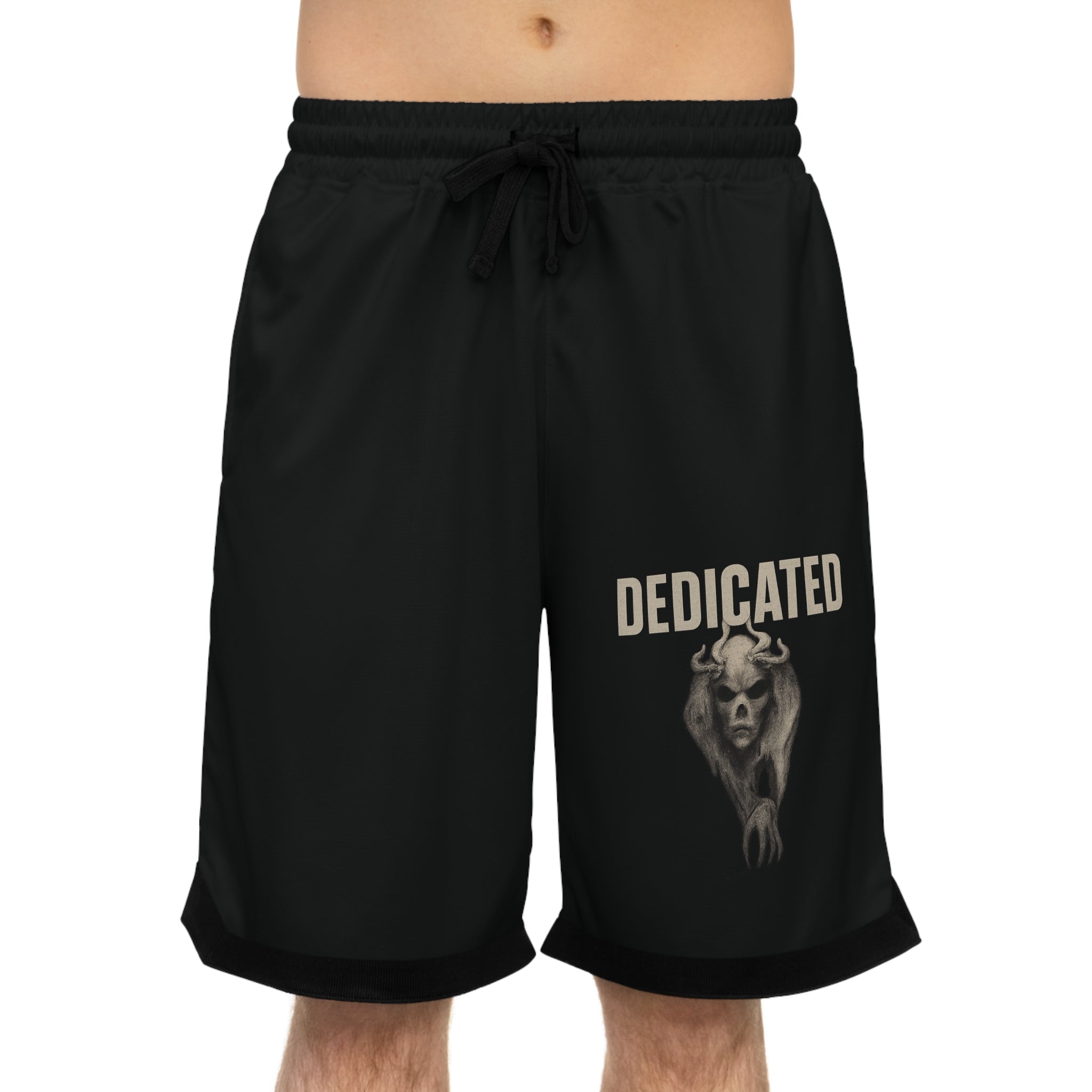 Dedicated Demon Skull Shorts — Men's Athletic Shorts