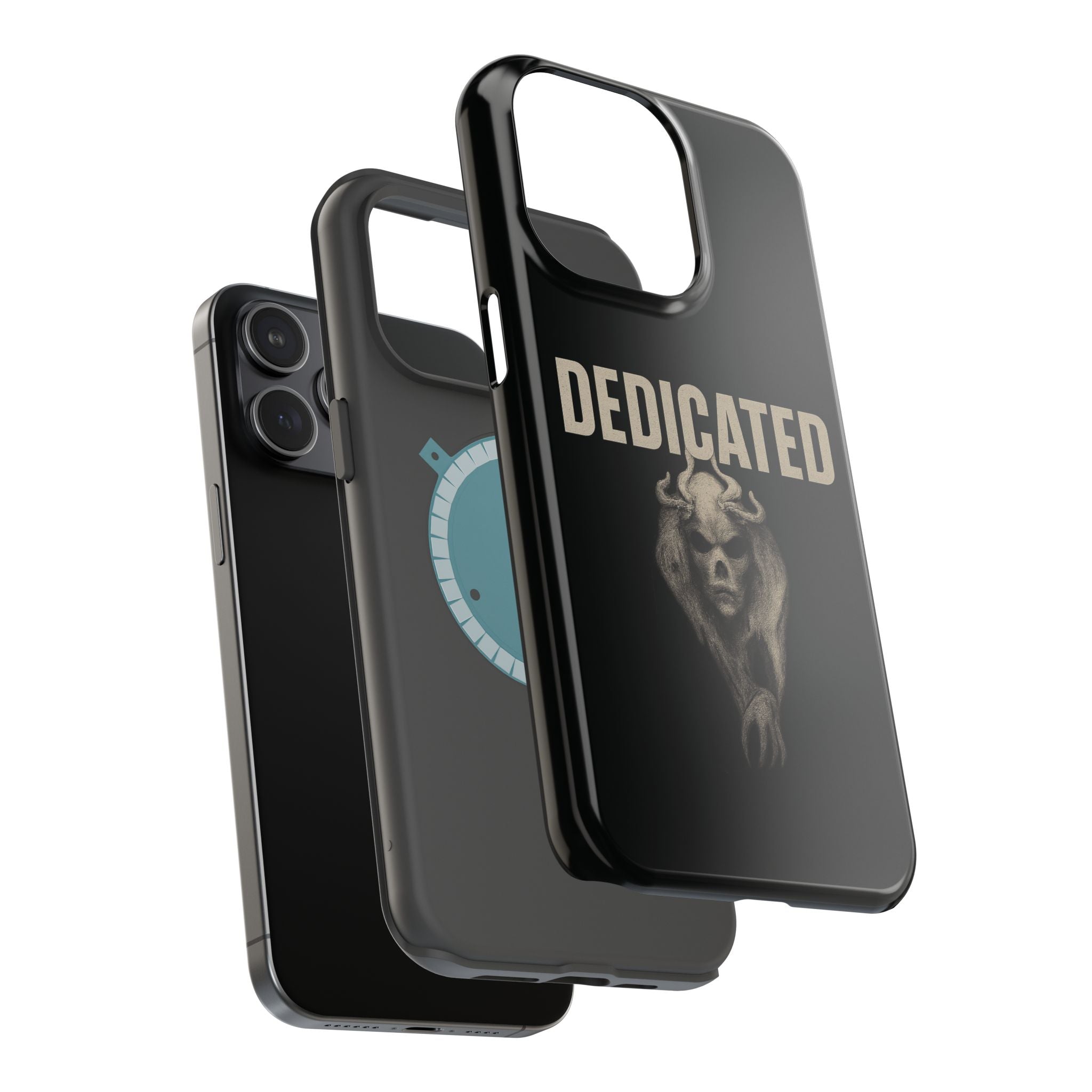 Dedicated Demon Skull iPhone Case — MagSafe Compatibility