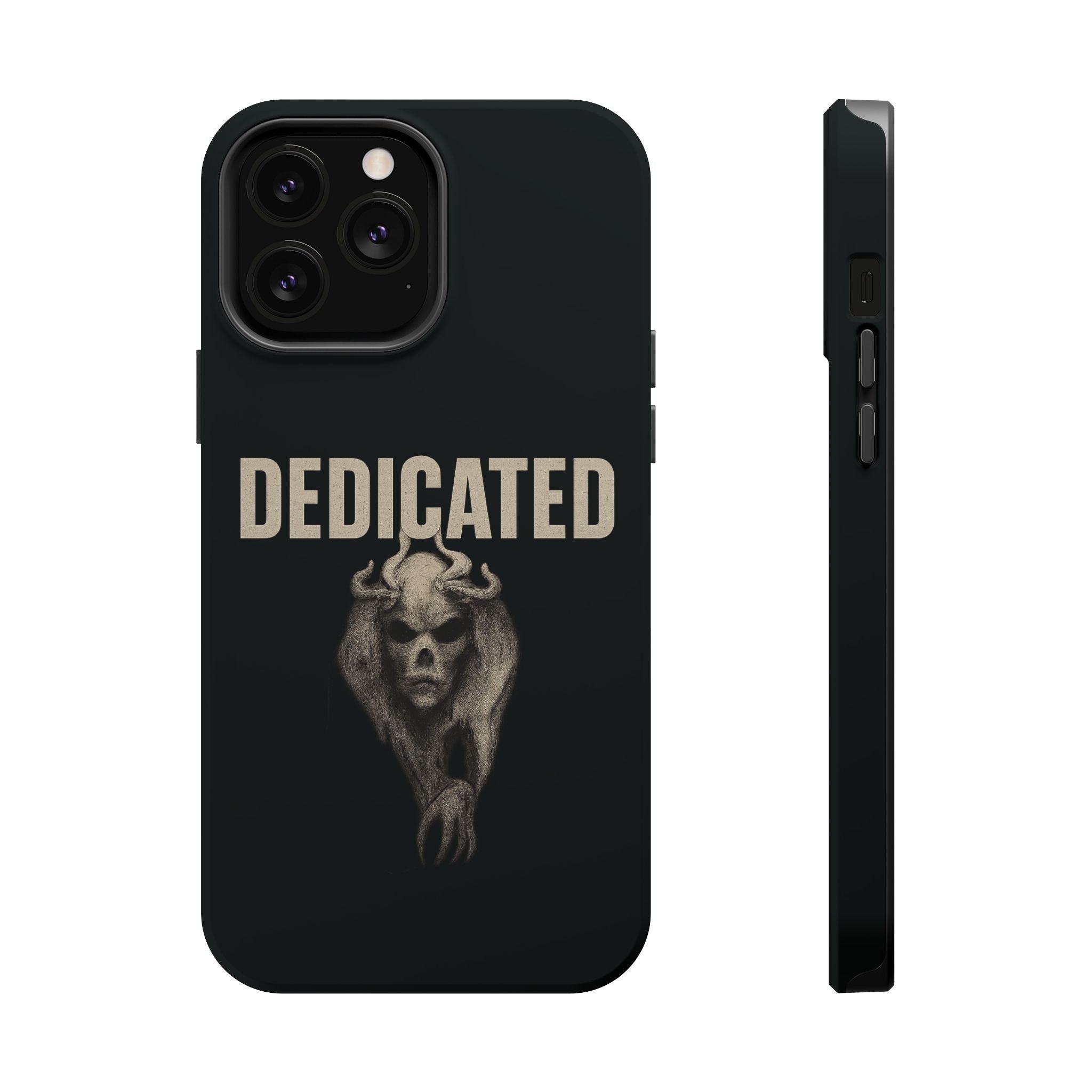 Dedicated Demon Skull iPhone Case — MagSafe Compatibility