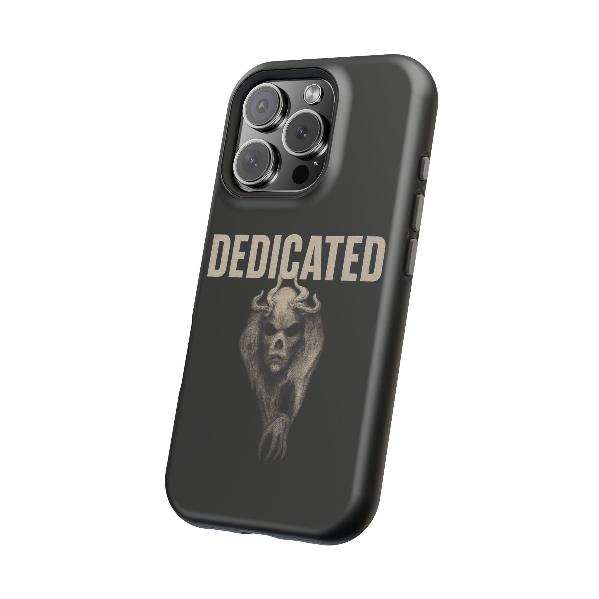 Dedicated Demon Skull iPhone Case — MagSafe Compatibility