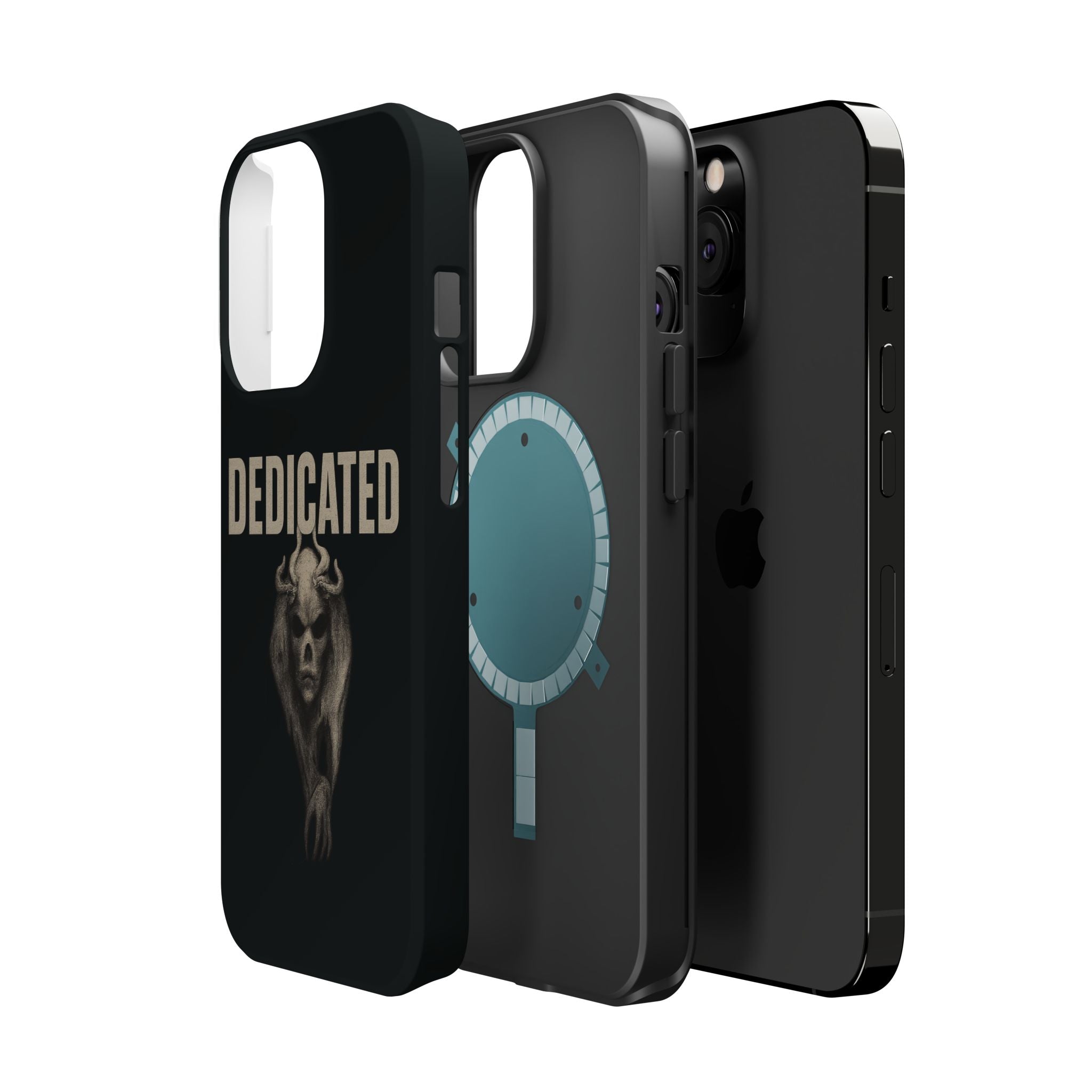 Dedicated Demon Skull iPhone Case — MagSafe Compatibility