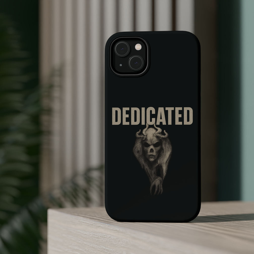 Dedicated Demon Skull iPhone Case — MagSafe Compatibility