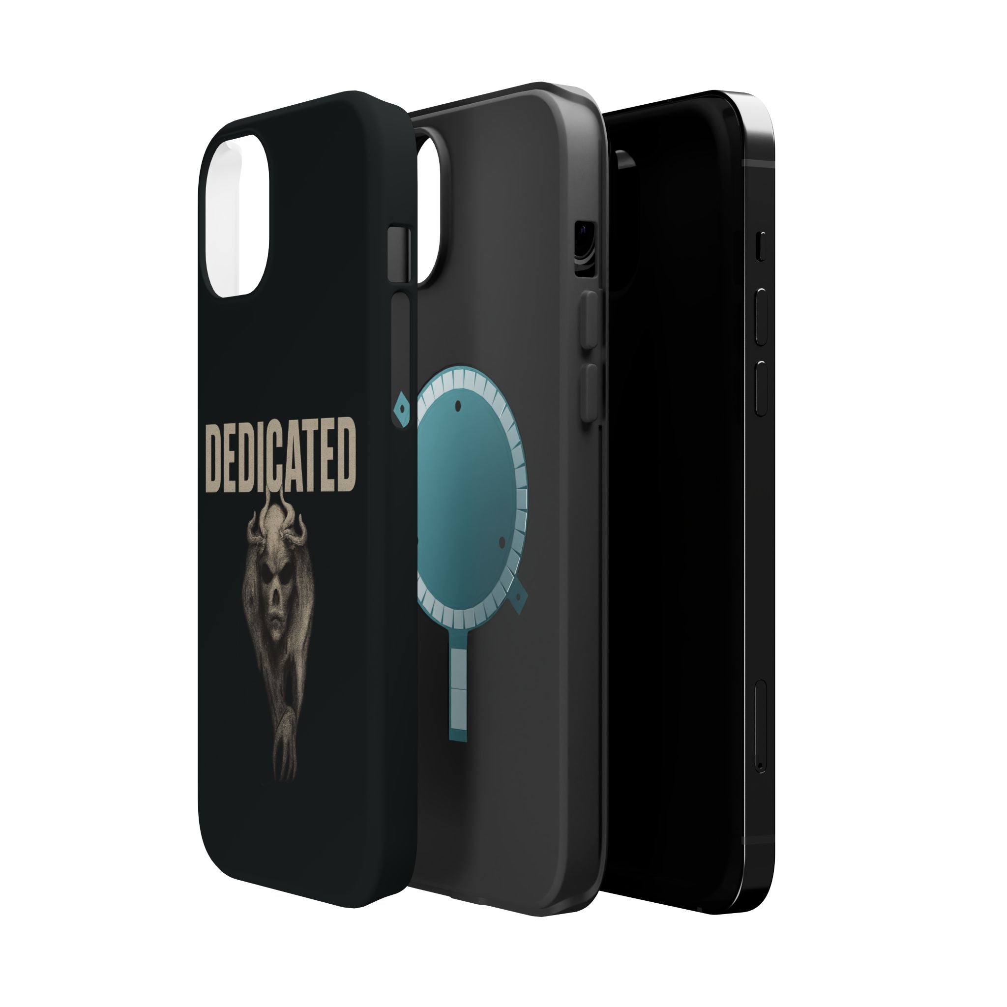 Dedicated Demon Skull iPhone Case — MagSafe Compatibility