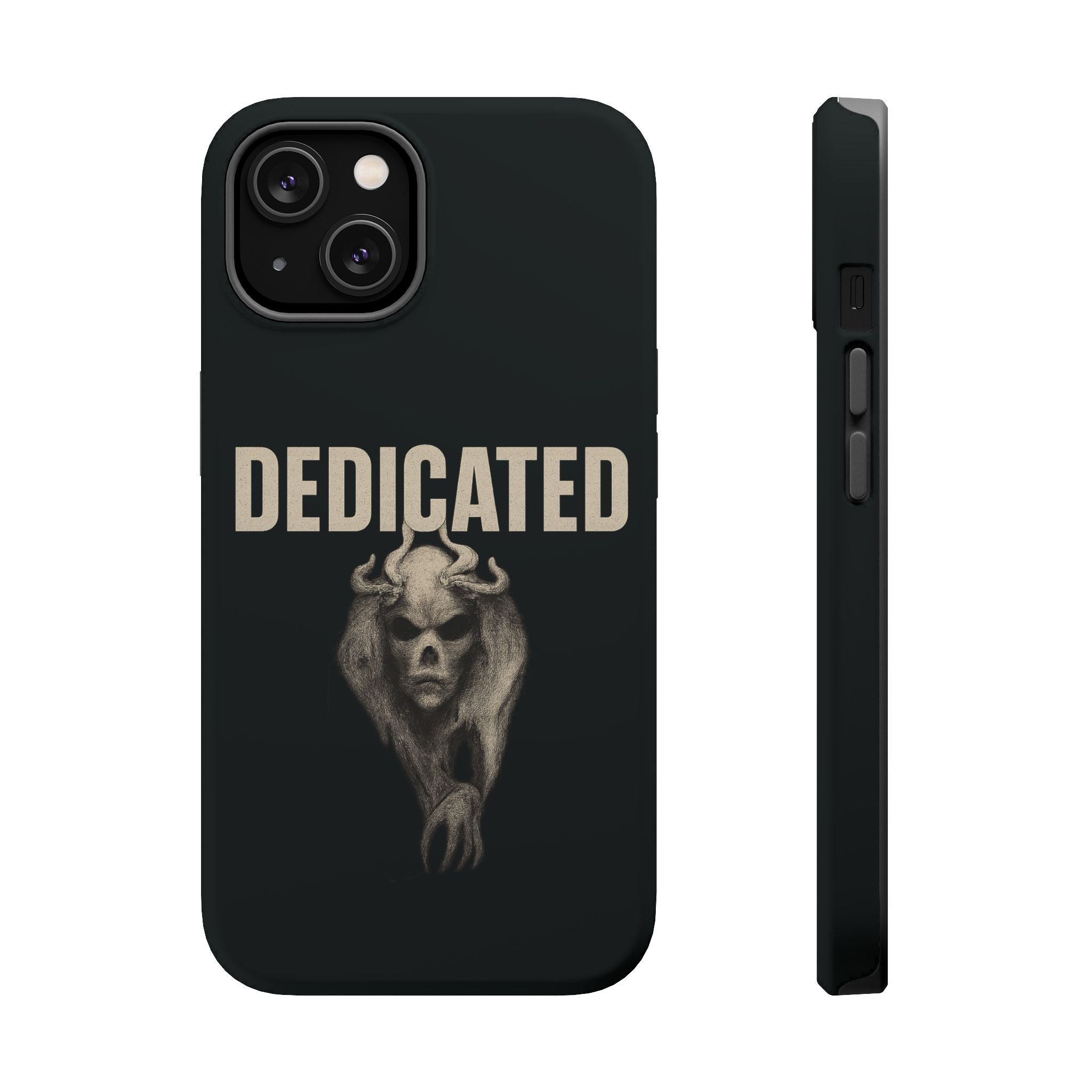 Dedicated Demon Skull iPhone Case — MagSafe Compatibility
