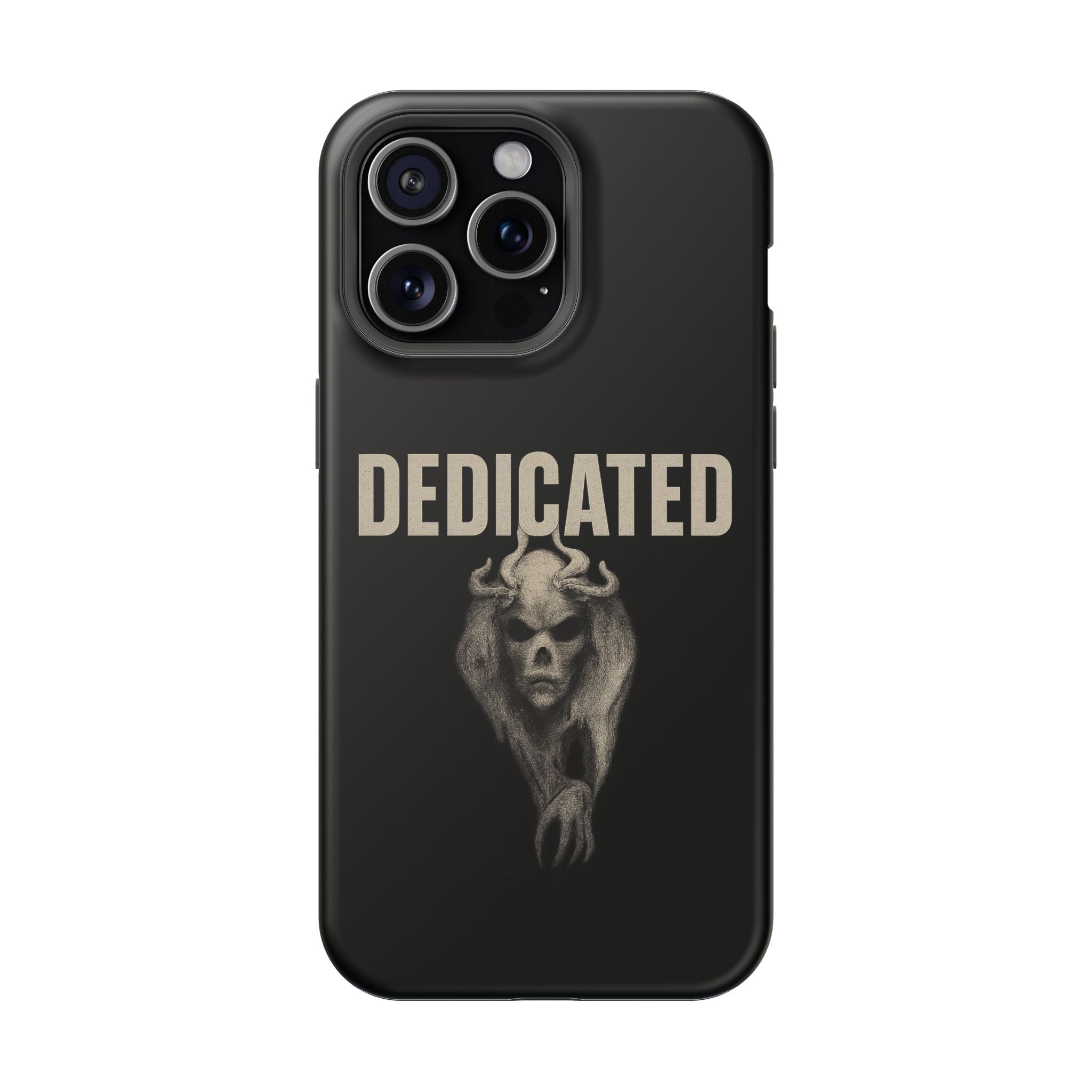 Dedicated Demon Skull iPhone Case — MagSafe Compatibility