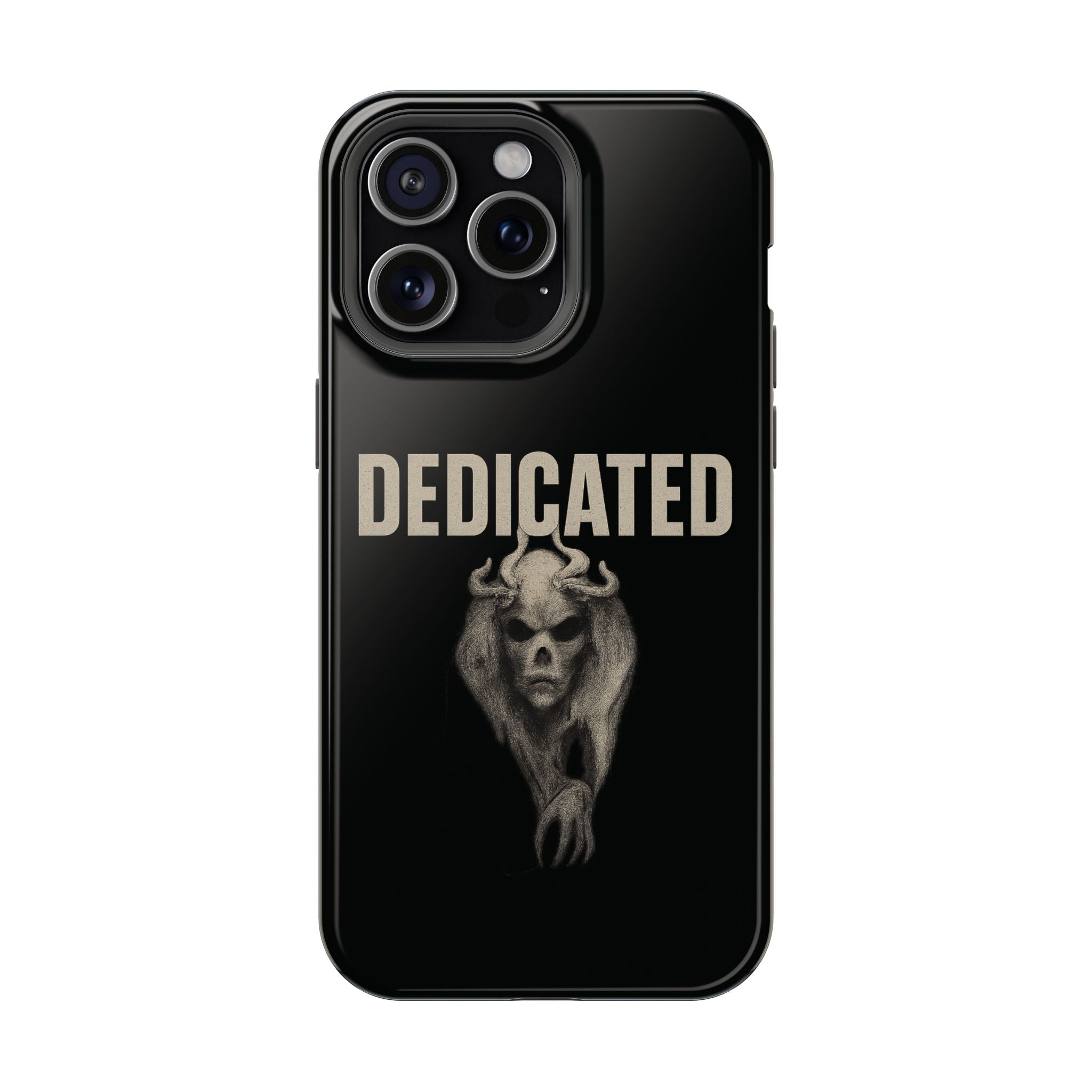 Dedicated Demon Skull iPhone Case — MagSafe Compatibility