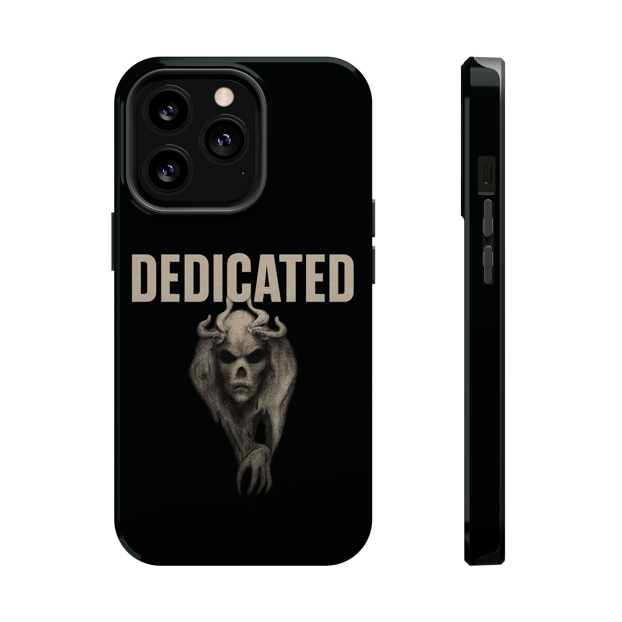 Dedicated Demon Skull iPhone Case — MagSafe Compatibility