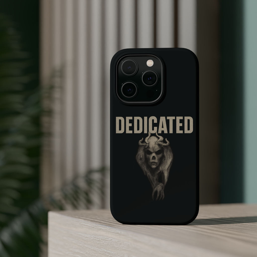 Dedicated Demon Skull iPhone Case — MagSafe Compatibility