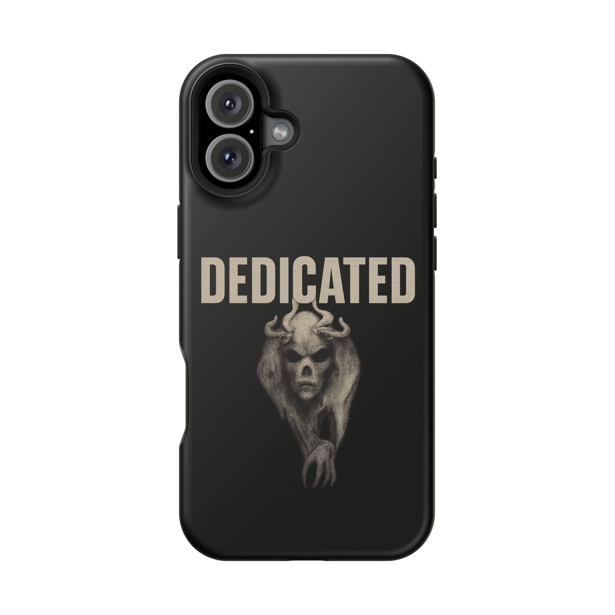 Dedicated Demon Skull iPhone Case — MagSafe Compatibility