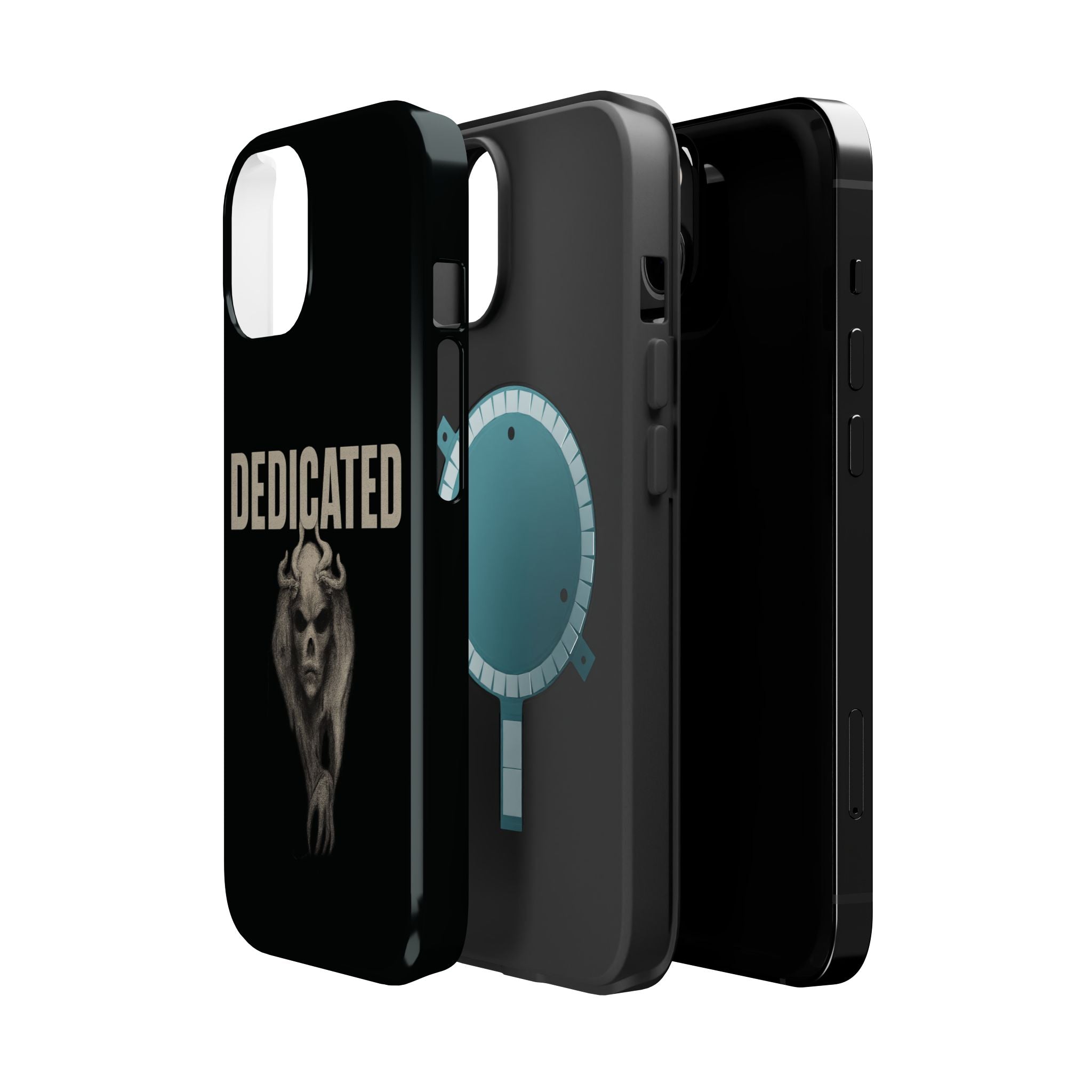 Dedicated Demon Skull iPhone Case — MagSafe Compatibility