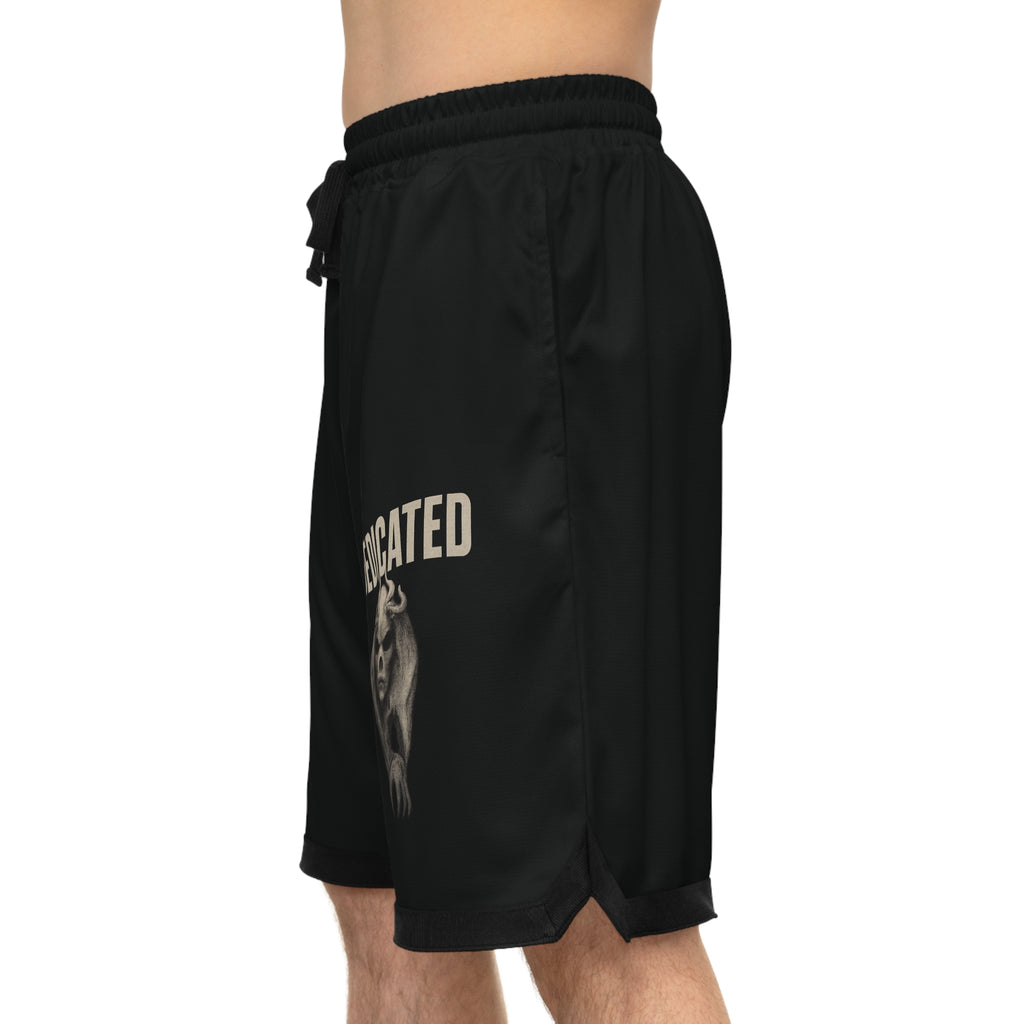 Dedicated Demon Skull Shorts — Men's Athletic Shorts